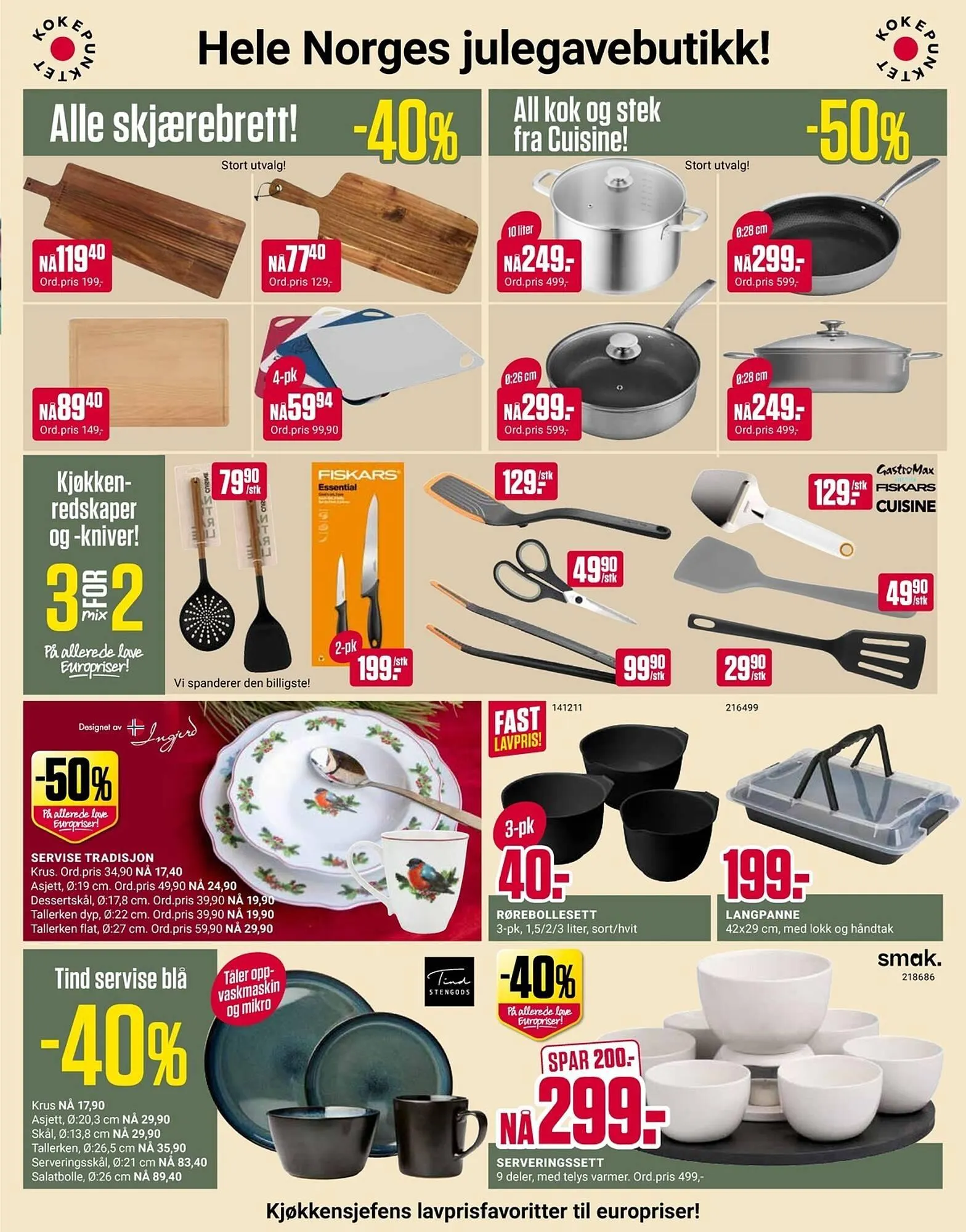 Europris kundeavis fra 8. desember til 14. desember 2025 - kundeavisside 9