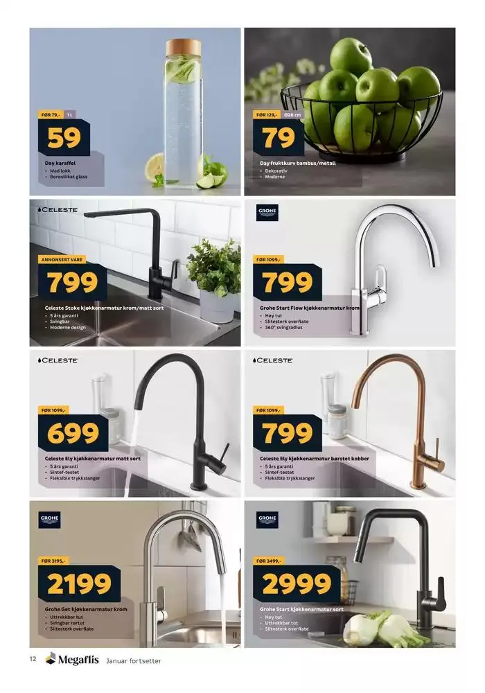 Megaflis Kundeavis fra 29. januar til 12. februar 2025 - kundeavisside 12