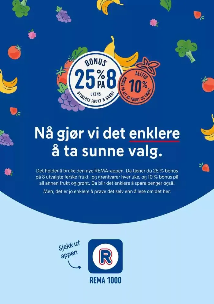 Topptilbud for alle kunder fra 2. mars til 30. mars 2025 - kundeavisside 7