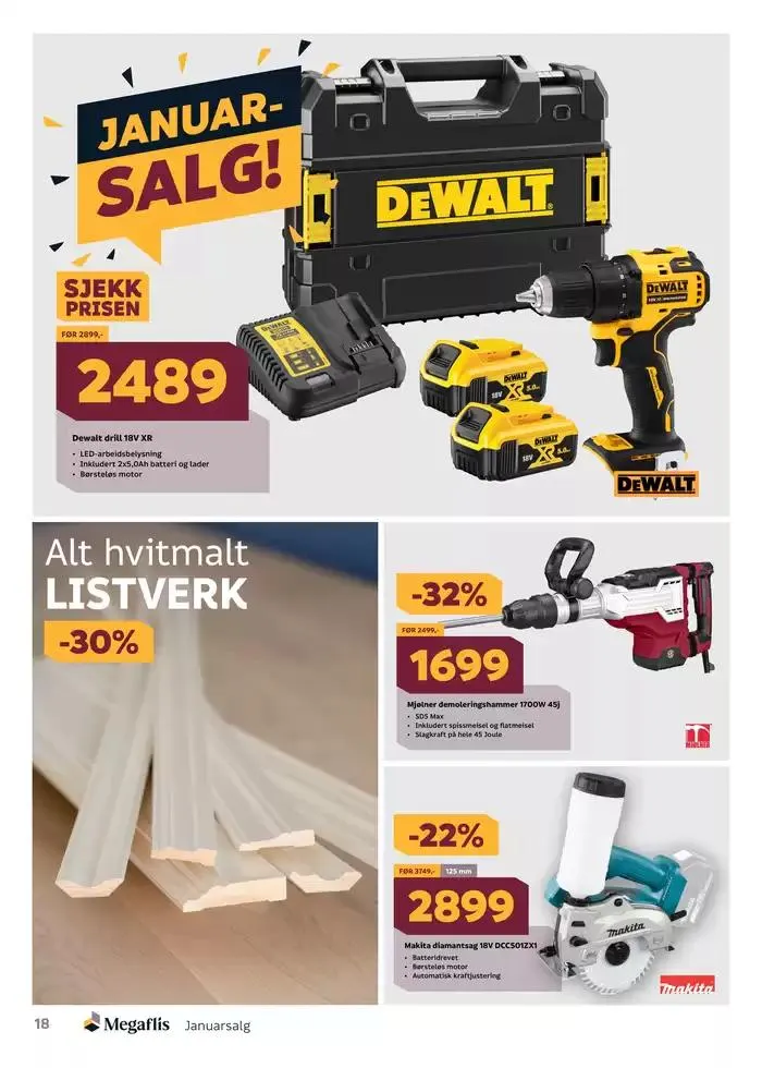 Megaflis Kundeavis fra 30. desember til 13. januar 2025 - kundeavisside 18