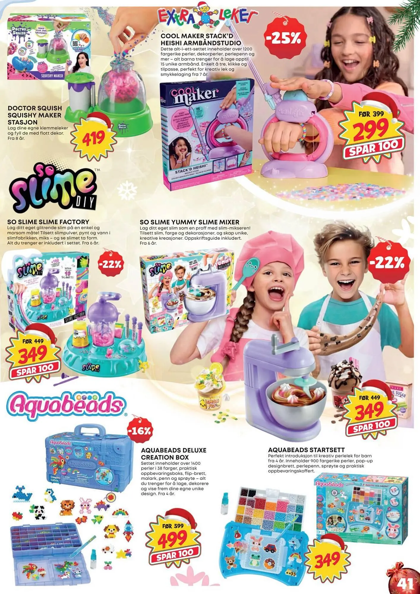 Extra Leker kundeavis fra 12. november til 24. desember 2025 - kundeavisside 41