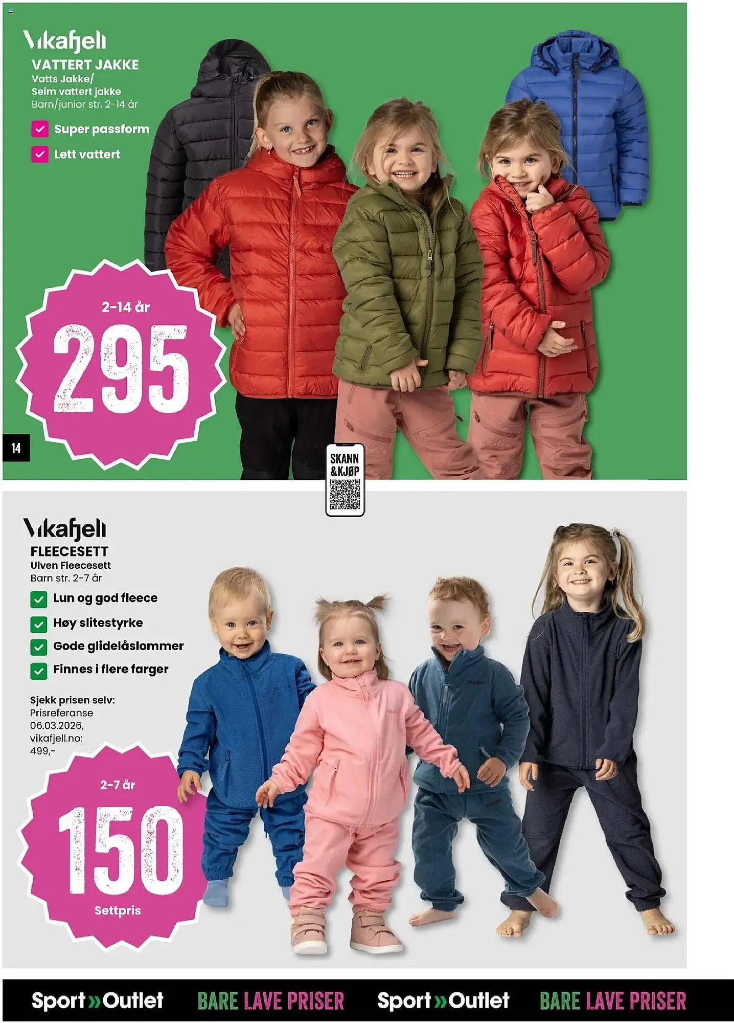 Sport Outlet kundeavis fra 24. mars til 6. april 2026 - kundeavisside 14