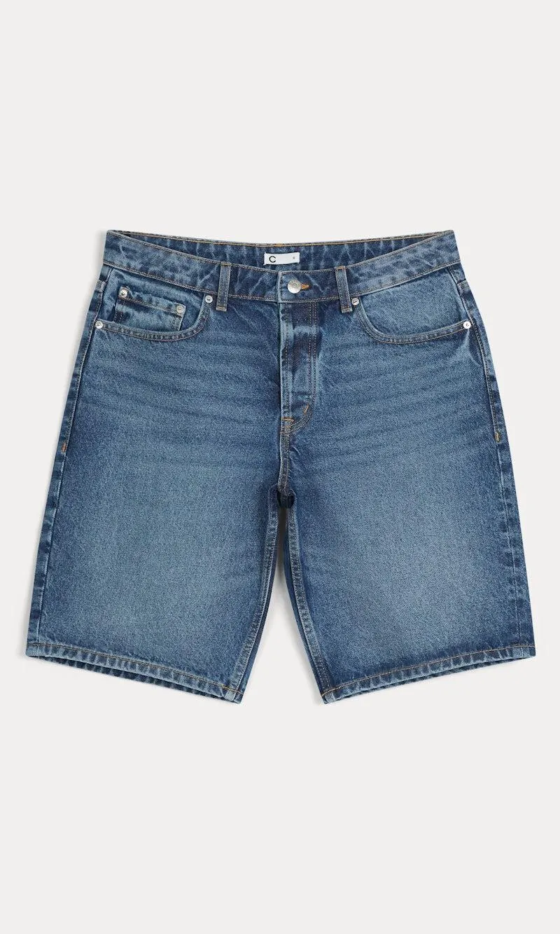Bermudashorts i denim