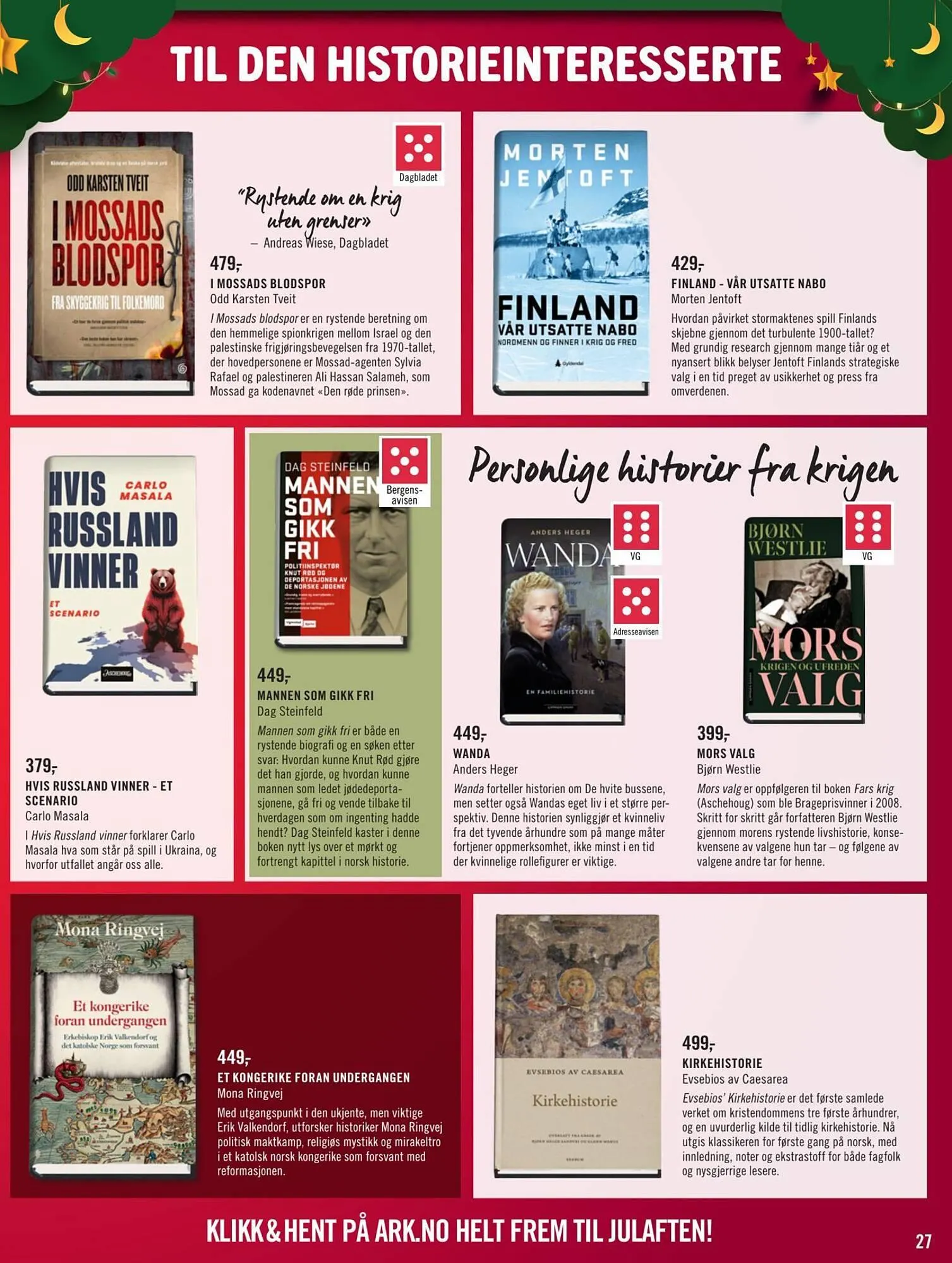 Ark Bokhandel kundeavis fra 1. desember til 25. desember 2025 - kundeavisside 27