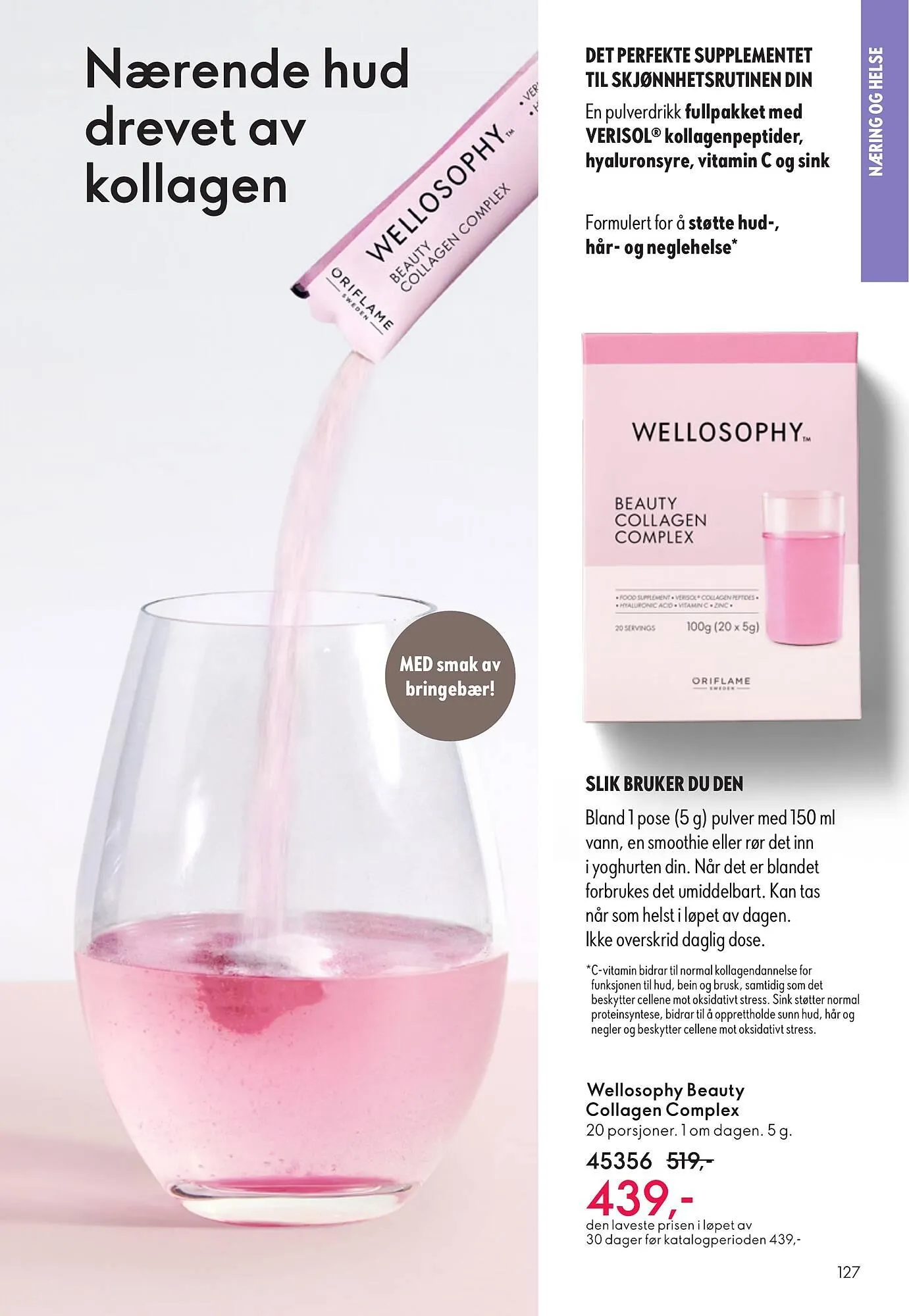 Oriflame katalog fra 2. desember til 9. desember 2025 - kundeavisside 127