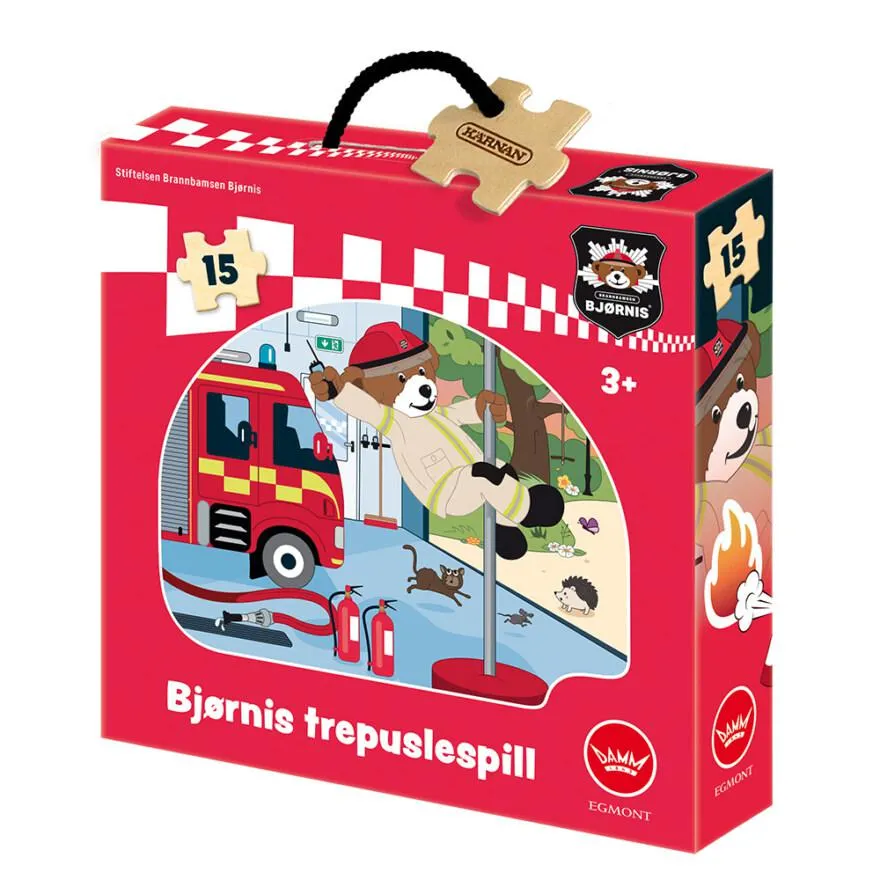 Trepuslespill Bjørnis 15 biter