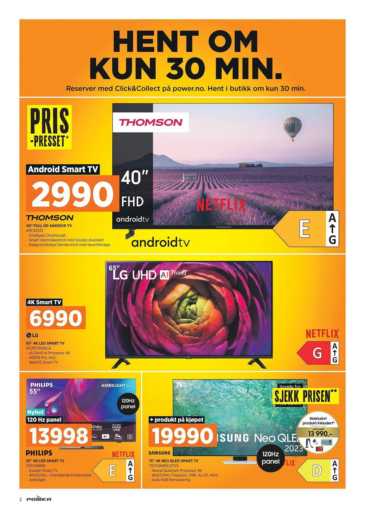 POWER Kundeavis fra 3. september til 10. september 2023 - kundeavisside 2