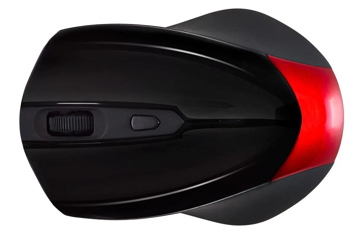 Exibel trådløs, optisk mus