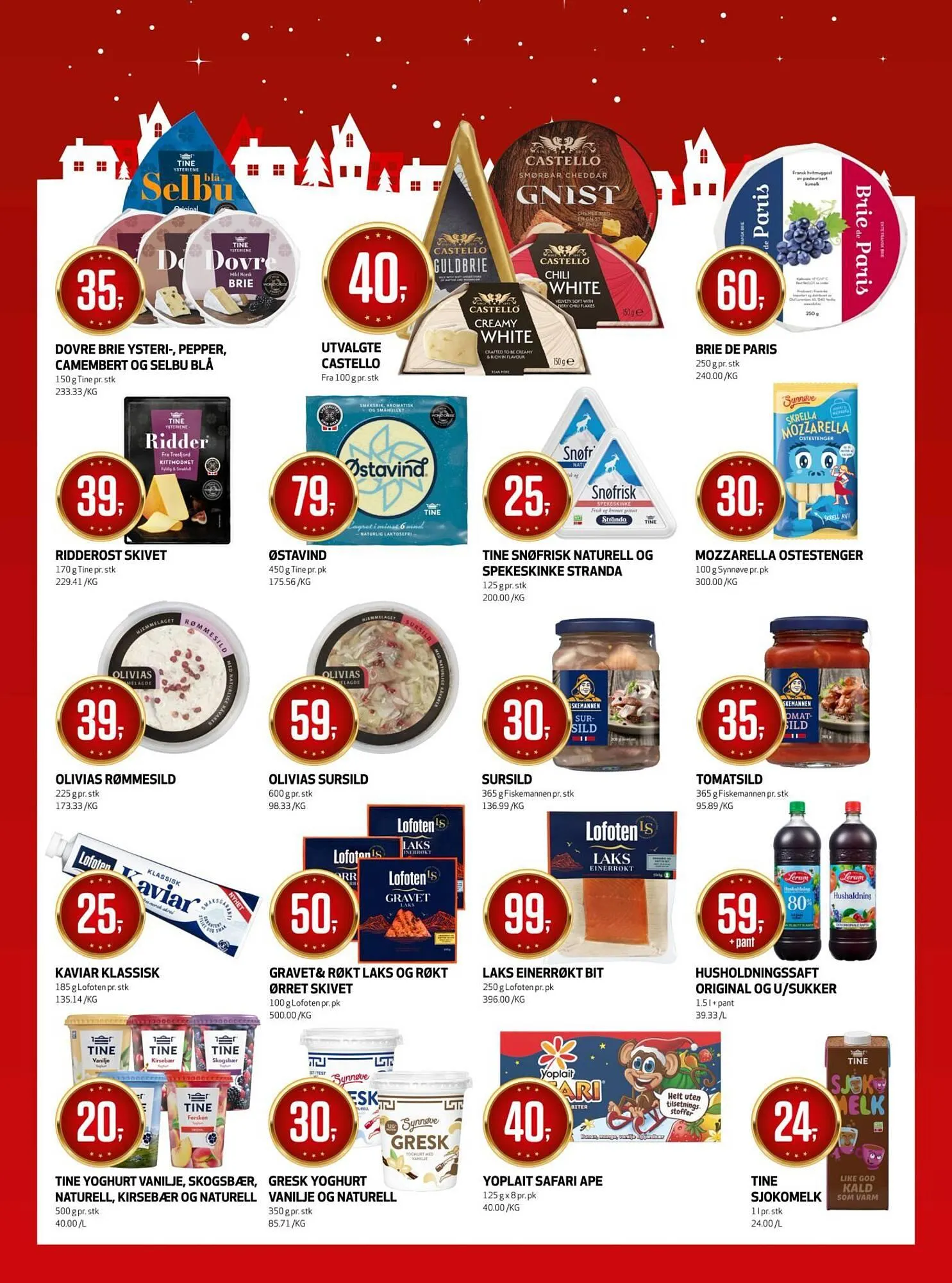 Bunnpris kundeavis fra 1. desember til 8. desember 2025 - kundeavisside 13