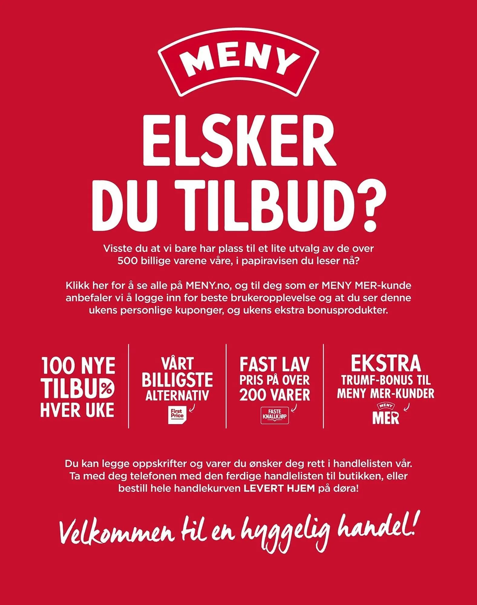 Meny kundeavis fra 6. november til 8. november 2025 - kundeavisside 9