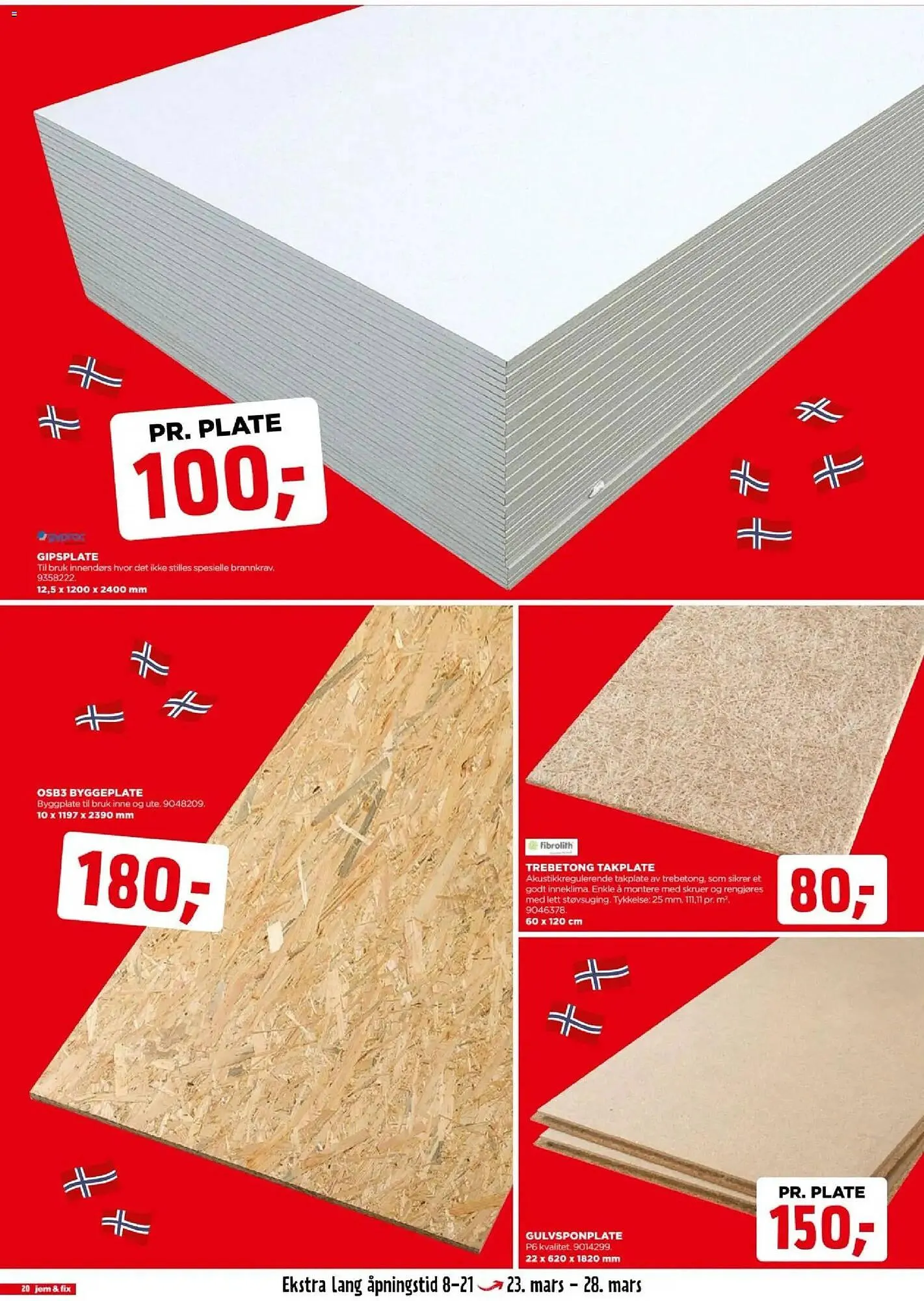 Jem & fix kundeavis fra 23. mars til 28. mars 2026 - kundeavisside 20