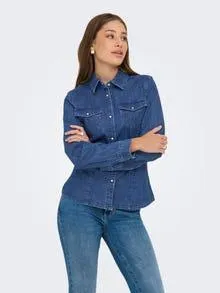 ONLSASIA Denimskjorte