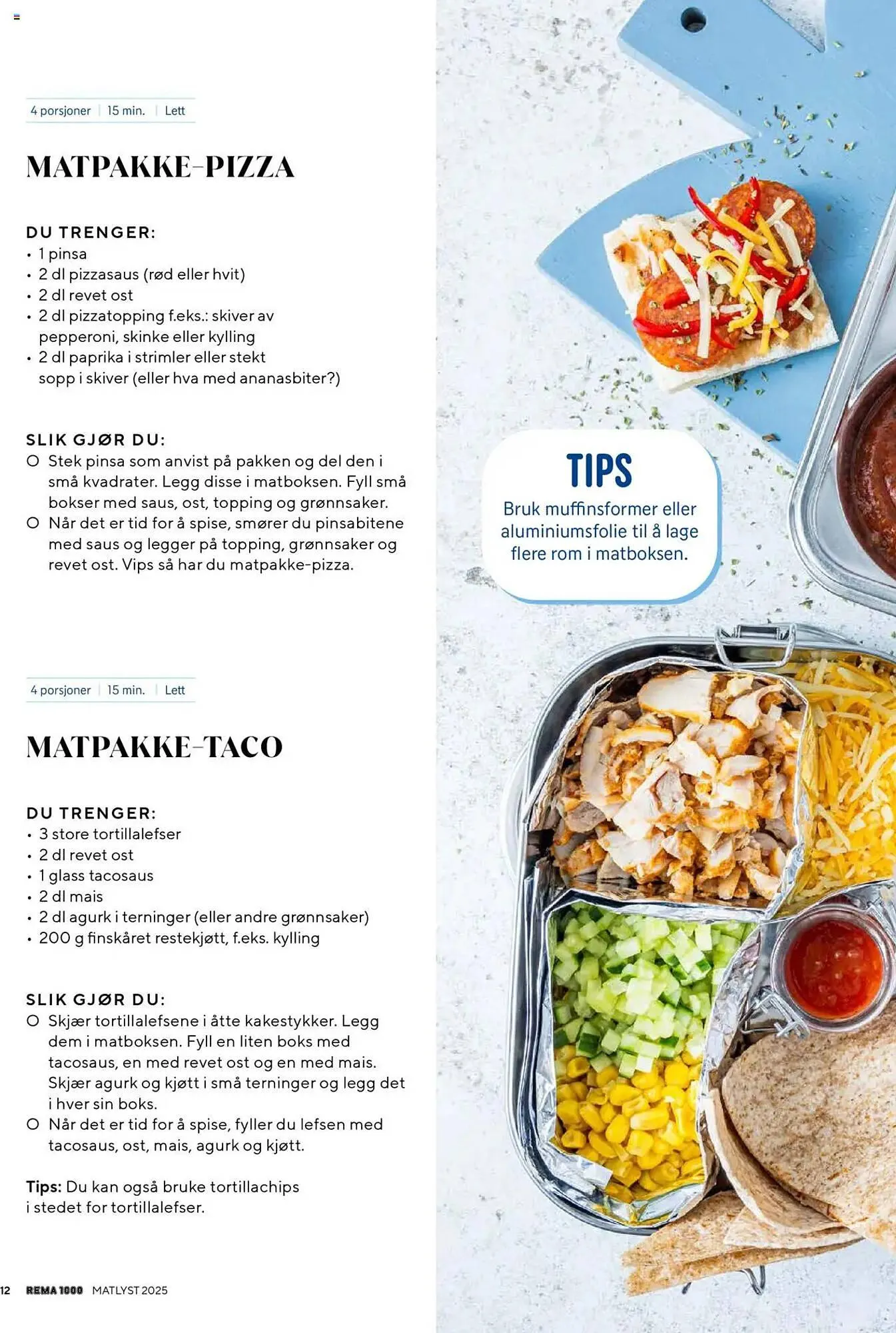Rema 1000 Kundeavis fra 11. august til 9. januar 2026 - kundeavisside 12