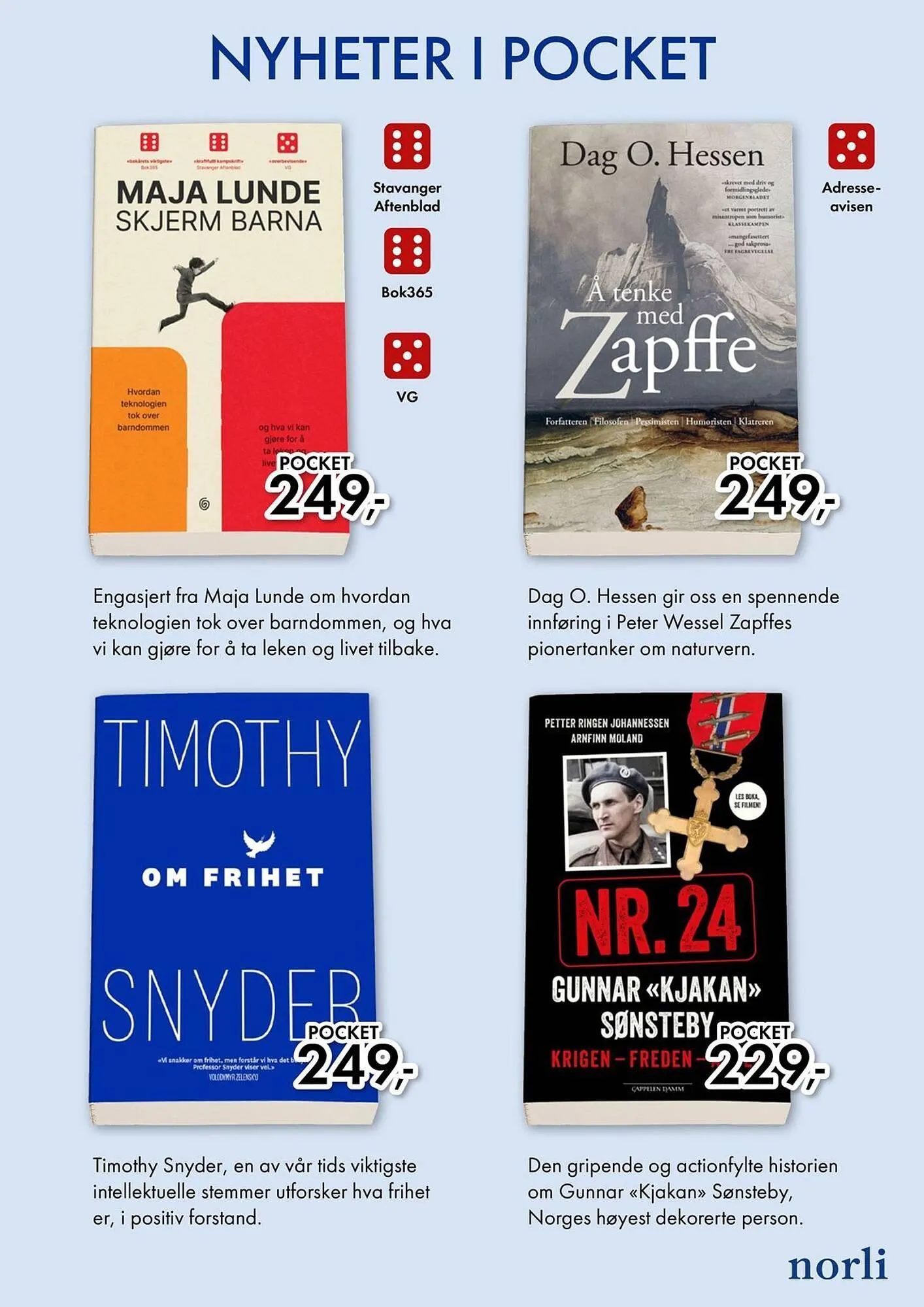 Norli kundeavis fra 17. oktober til 1. desember 2025 - kundeavisside 31