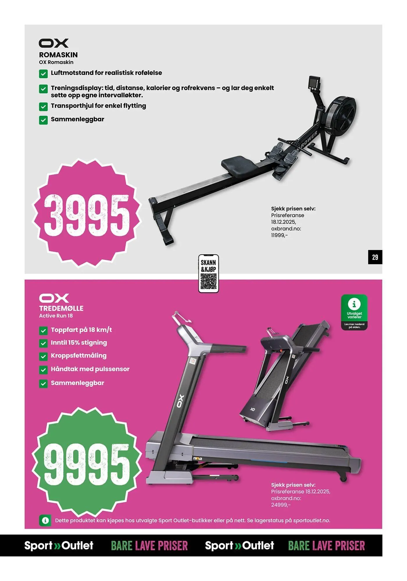 Sport Outlet kundeavis fra 14. januar til 2. februar 2026 - kundeavisside 29