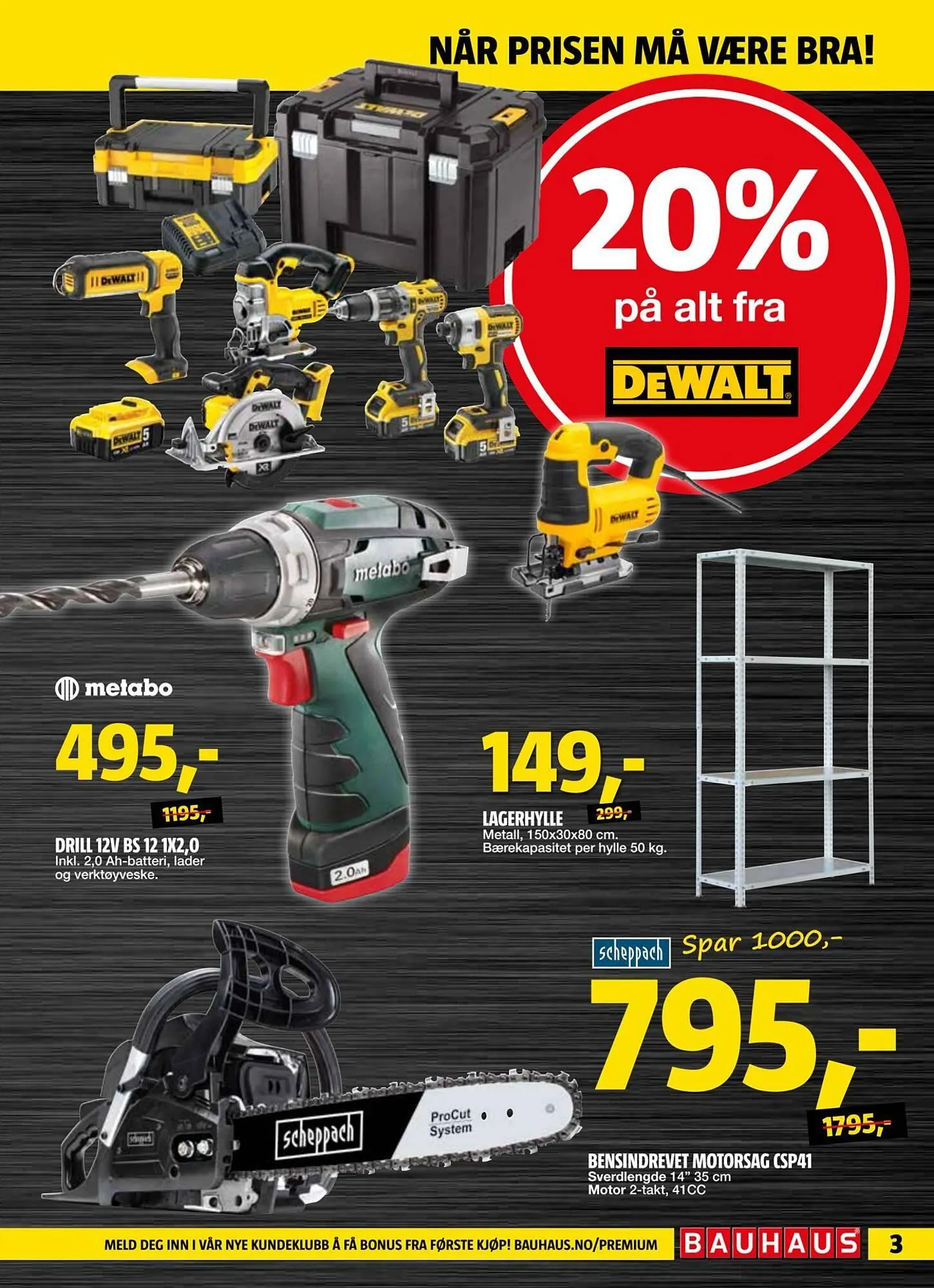 Bauhaus Kundeavis fra 24. november til 2. desember 2024 - kundeavisside 3