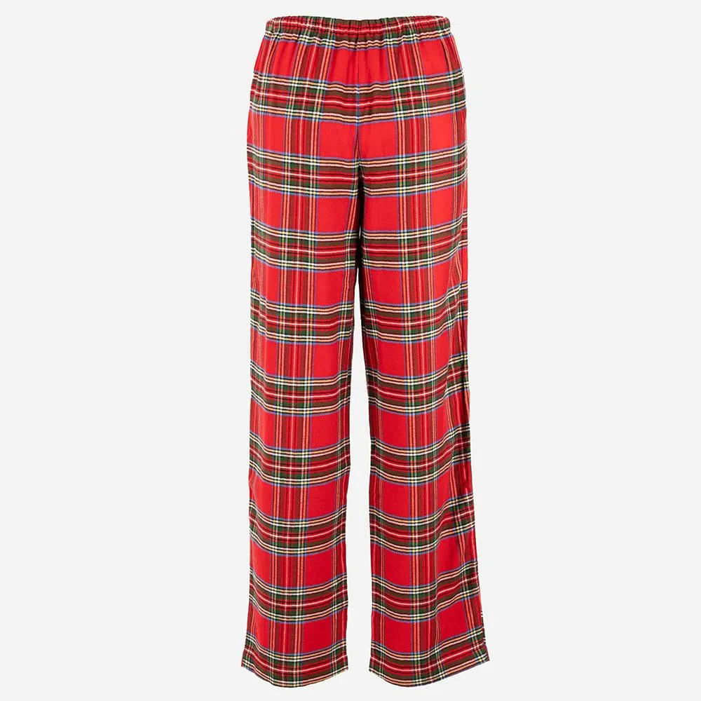 Plaid Pyjama Pant - Red Plaid