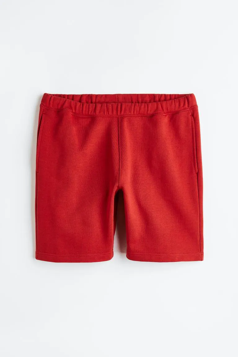 Relaxed Fit joggersshorts i bomull