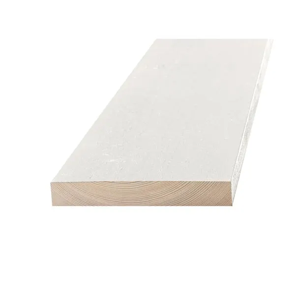 Rektangulær kledning gran 22x198 grunning + mellomstrøk