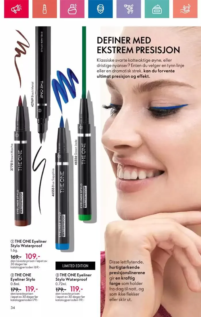 ORIFLAME Kundeavis fra 26. oktober til 9. november 2024 - kundeavisside 34