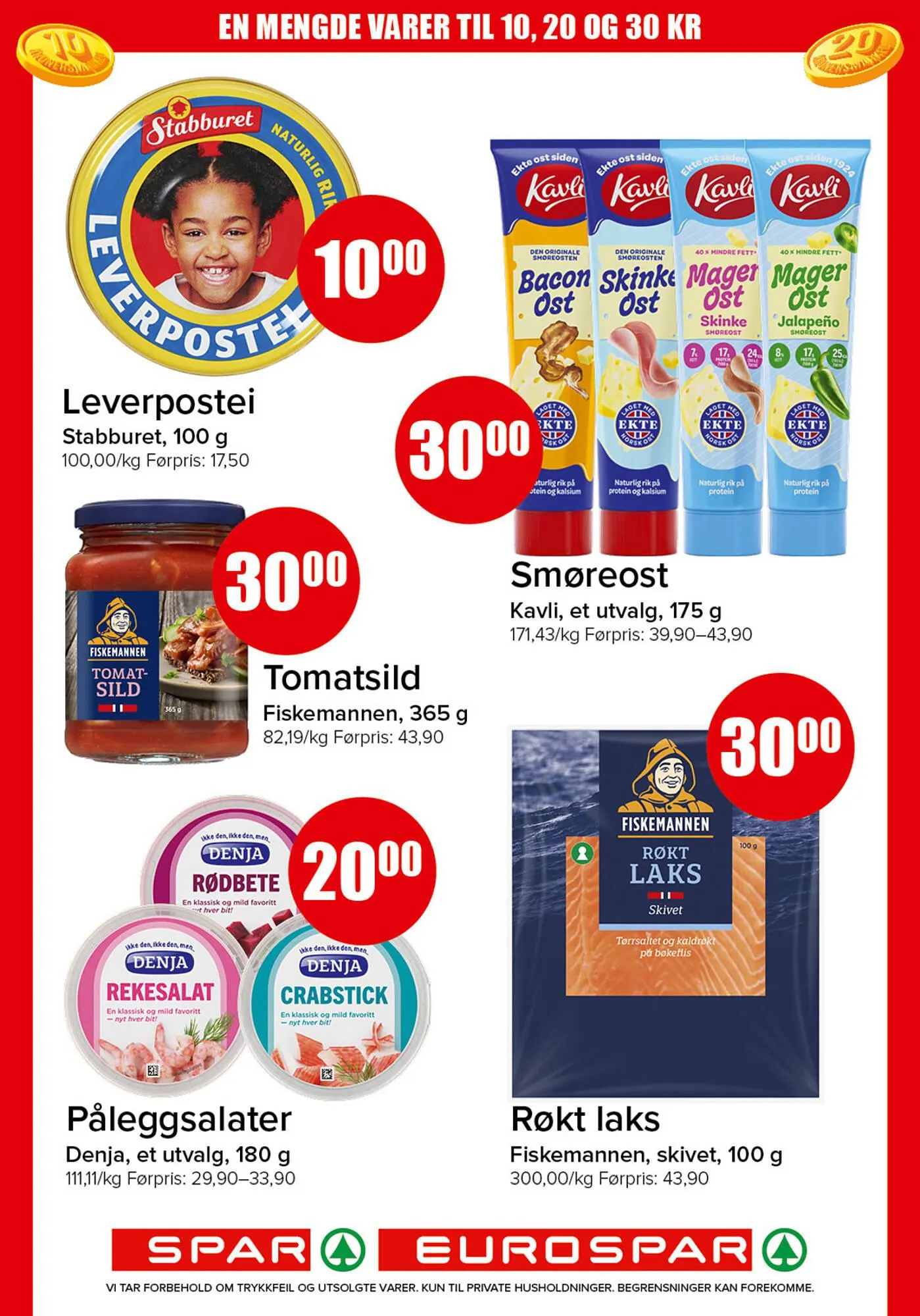 Eurospar kundeavis fra 16. mars til 22. mars 2026 - kundeavisside 11