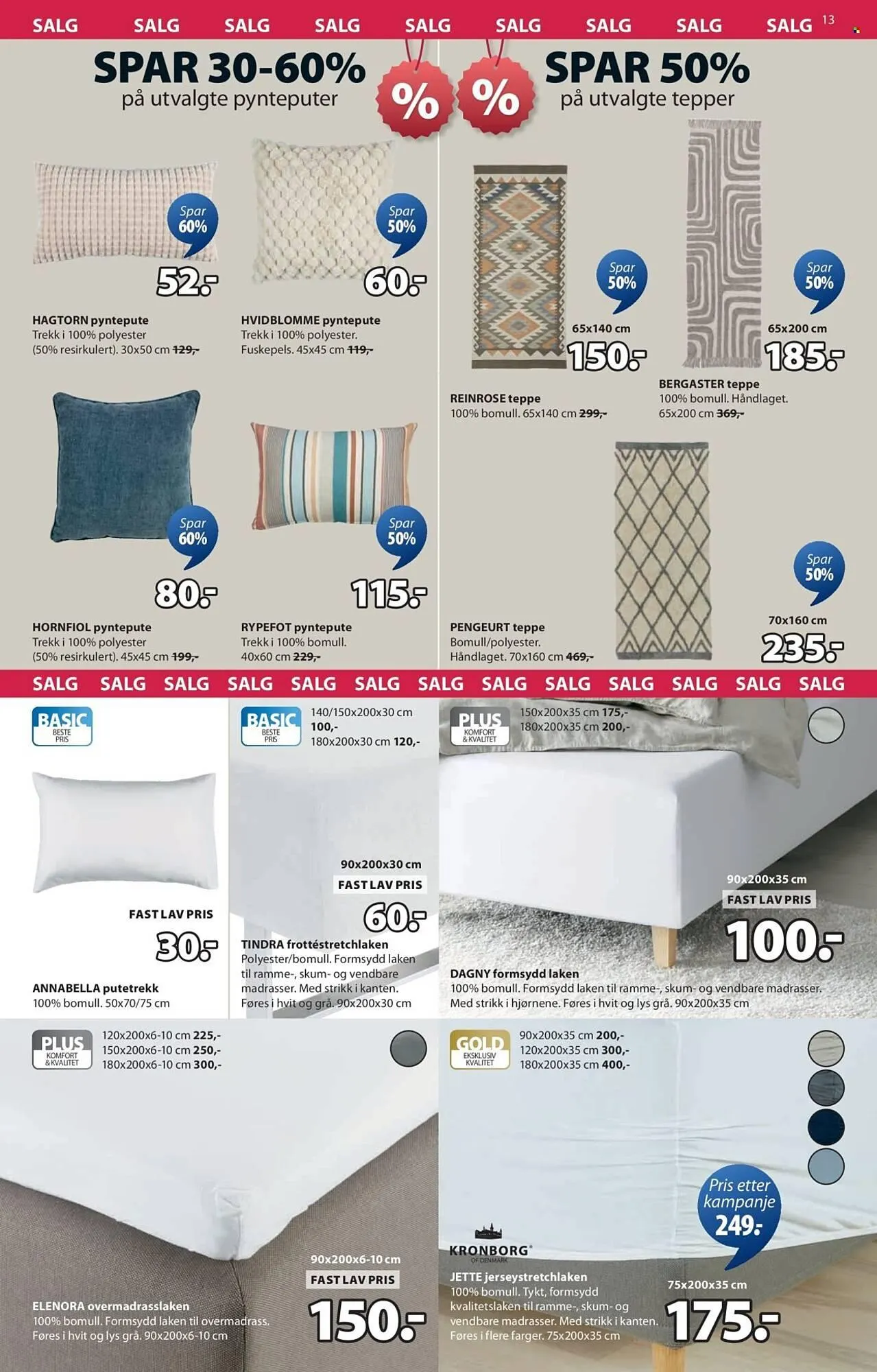 JYSK kundeavis fra 24. desember til 10. januar 2026 - kundeavisside 13