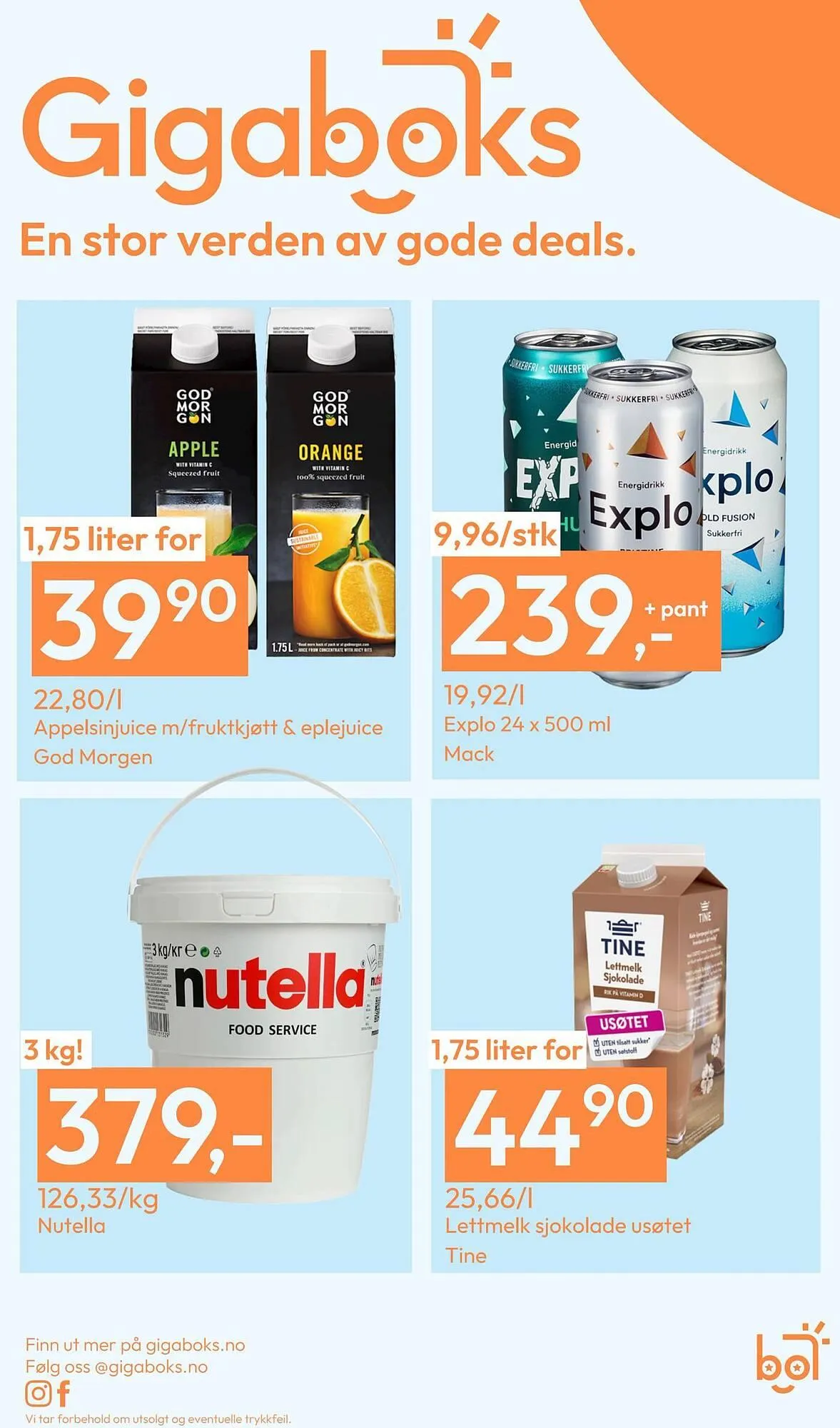 Gigaboks Kundeavis fra 24. august til 7. september 2024 - kundeavisside 10