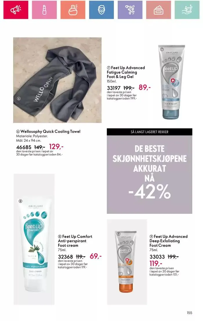 ORIFLAME Kundeavis fra 5. januar til 12. januar 2025 - kundeavisside 155