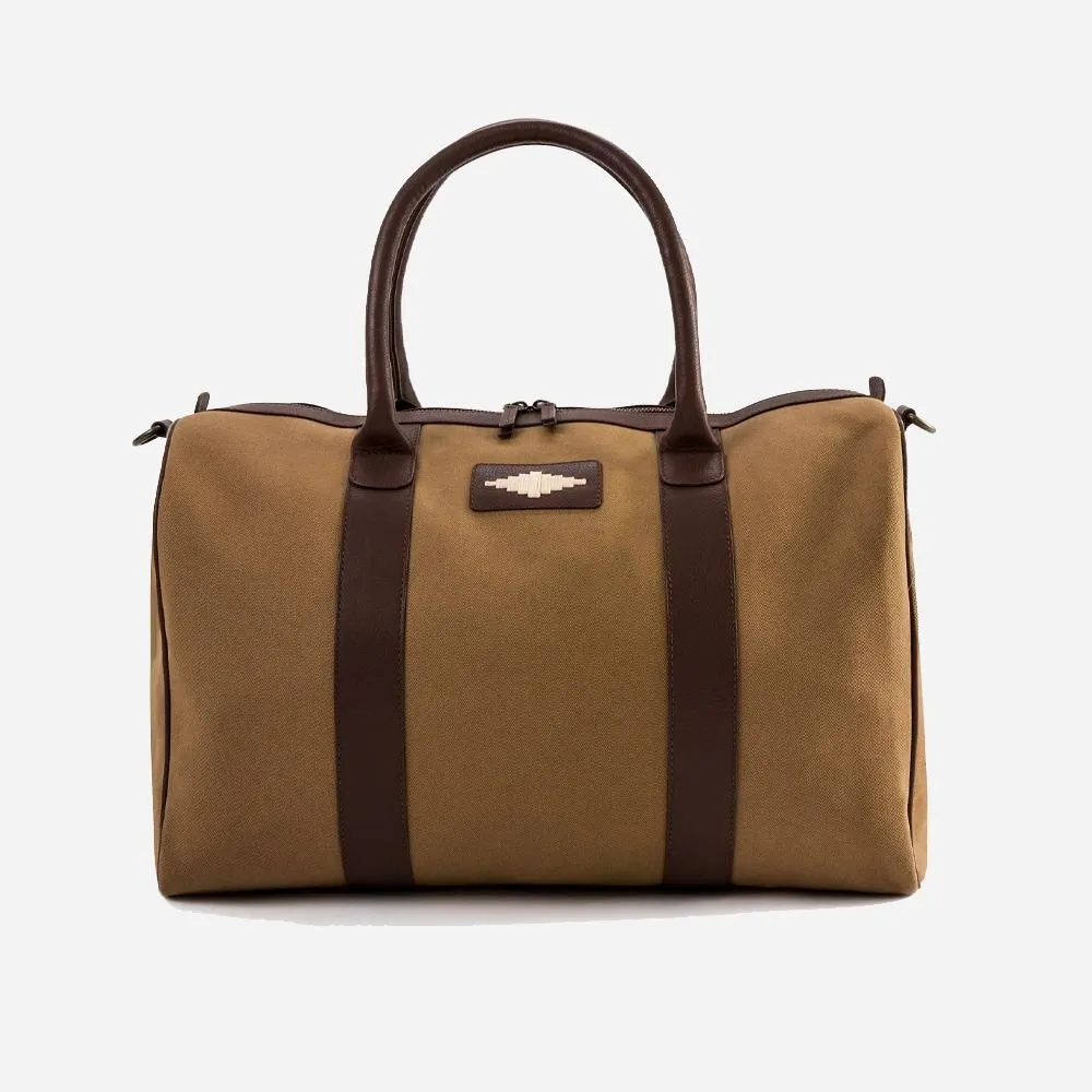 Varon Small Travel Bag - Sand Canvas
