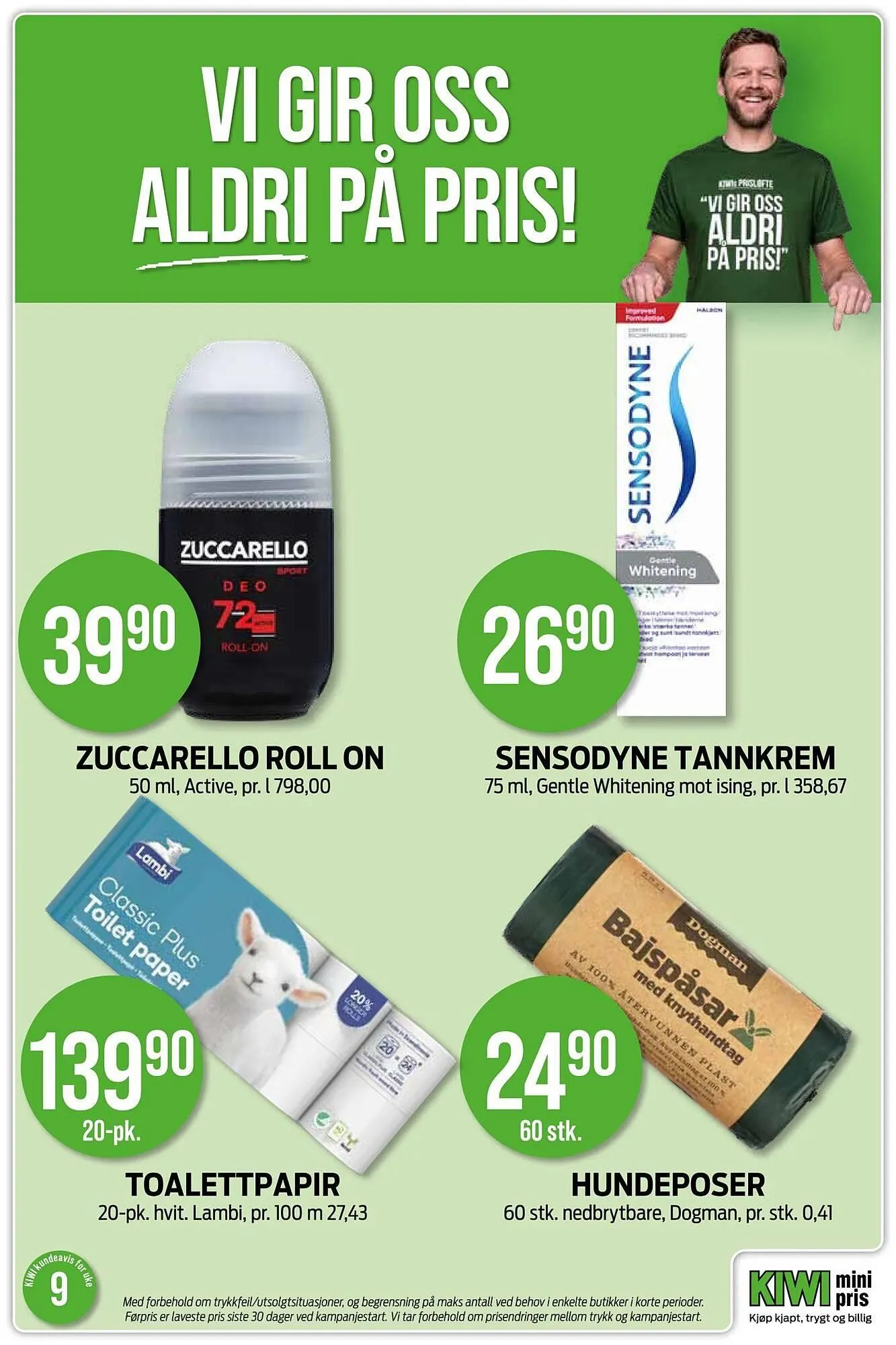 Kiwi kundeavis fra 23. februar til 2. mars 2026 - kundeavisside 28