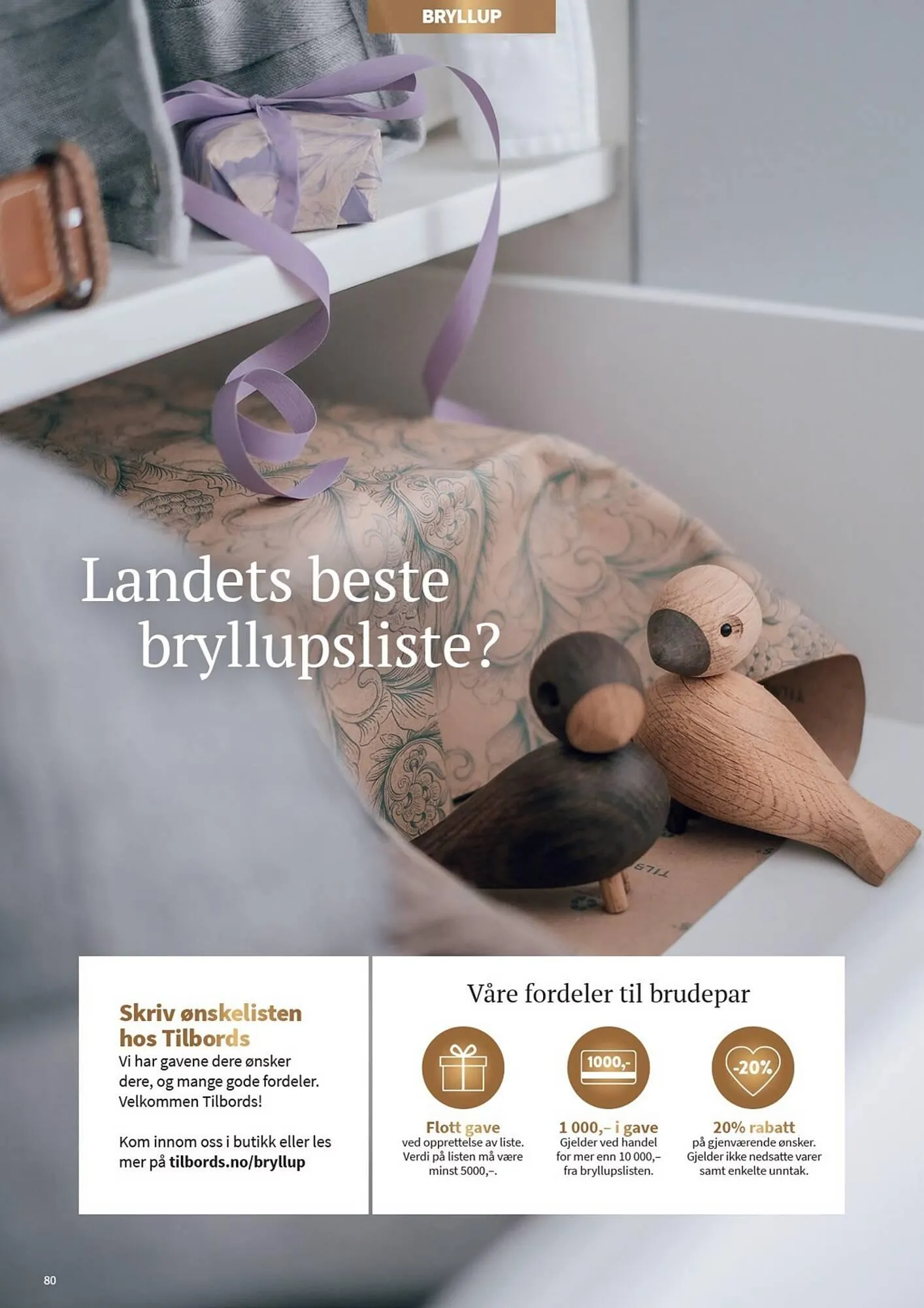 Tilbords Kundeavis fra 1. januar til 31. desember 2024 - kundeavisside 80