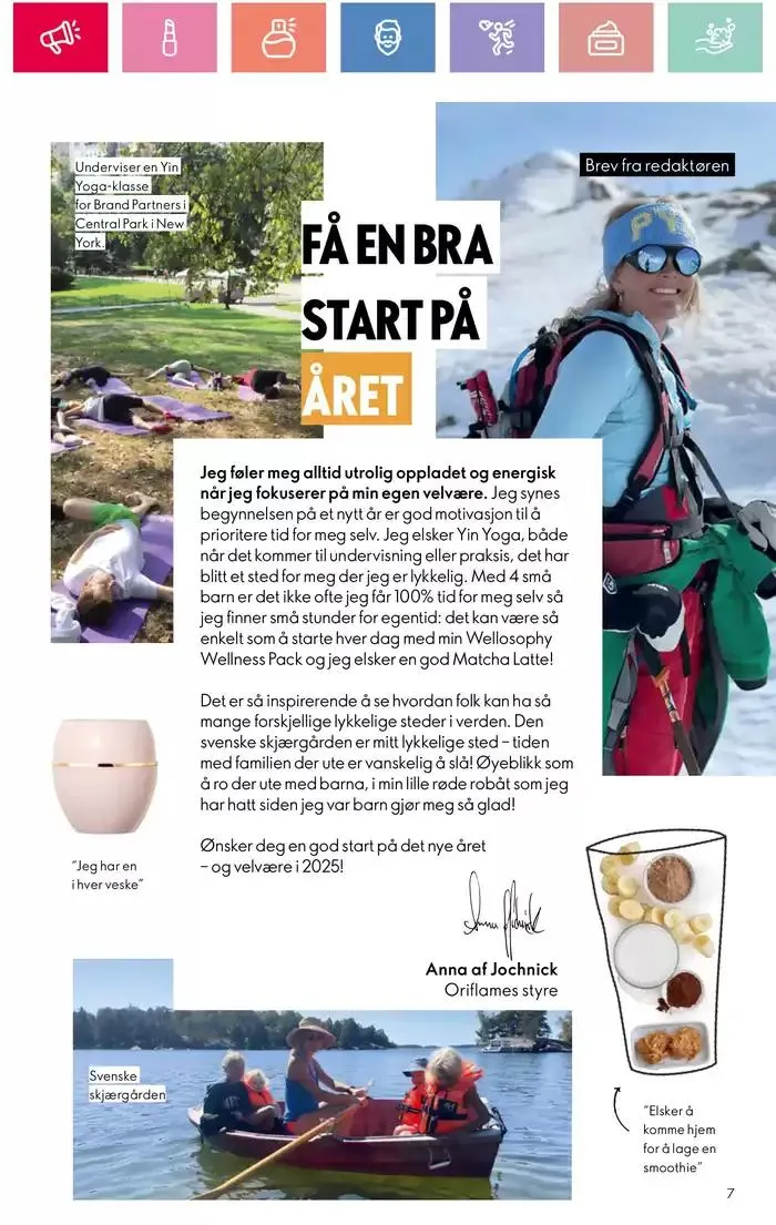 ORIFLAME Kundeavis fra 5. januar til 12. januar 2025 - kundeavisside 7