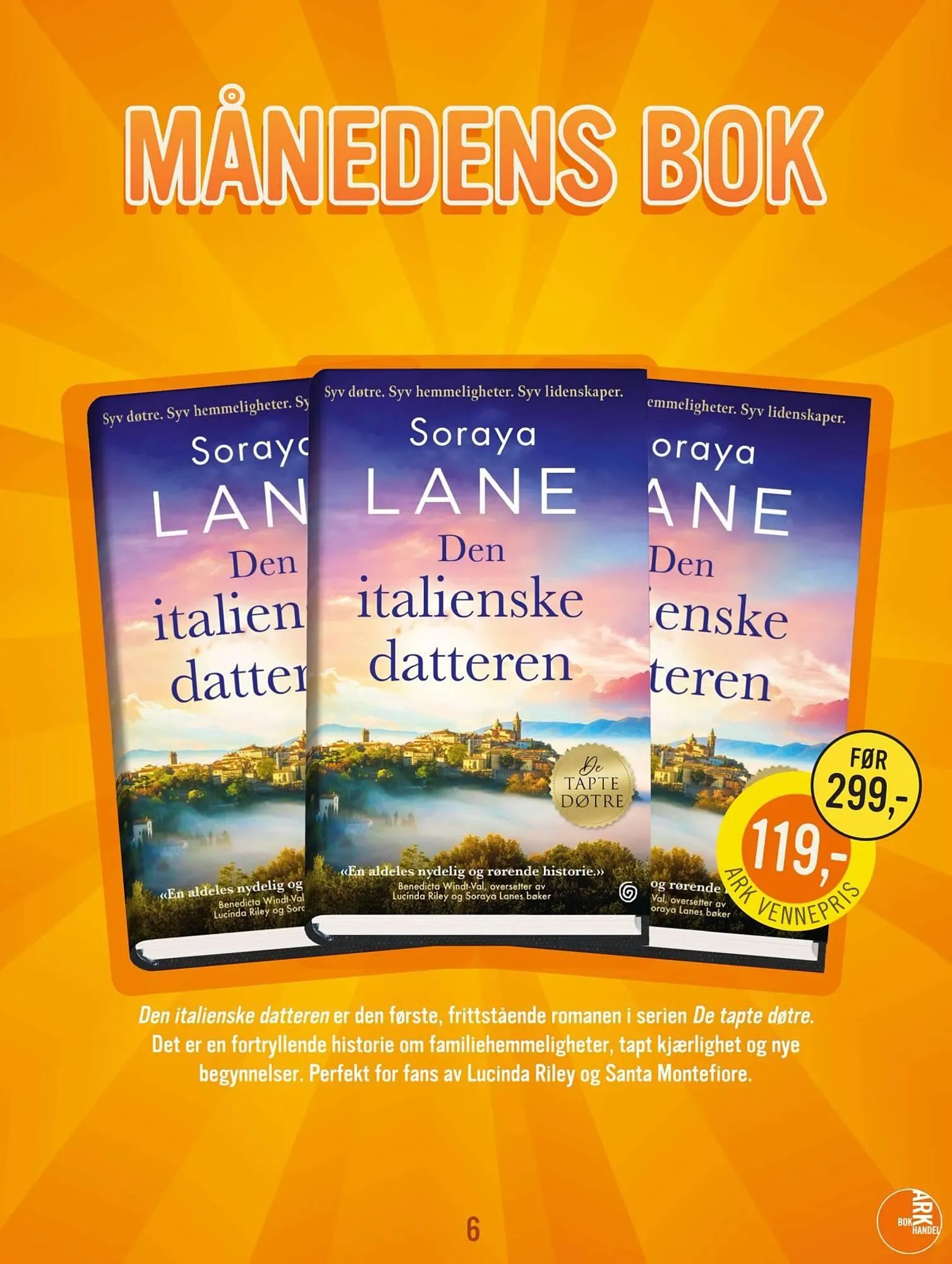 Ark Bokhandel kundeavis fra 1. mai til 1. juni 2026 - kundeavisside 6