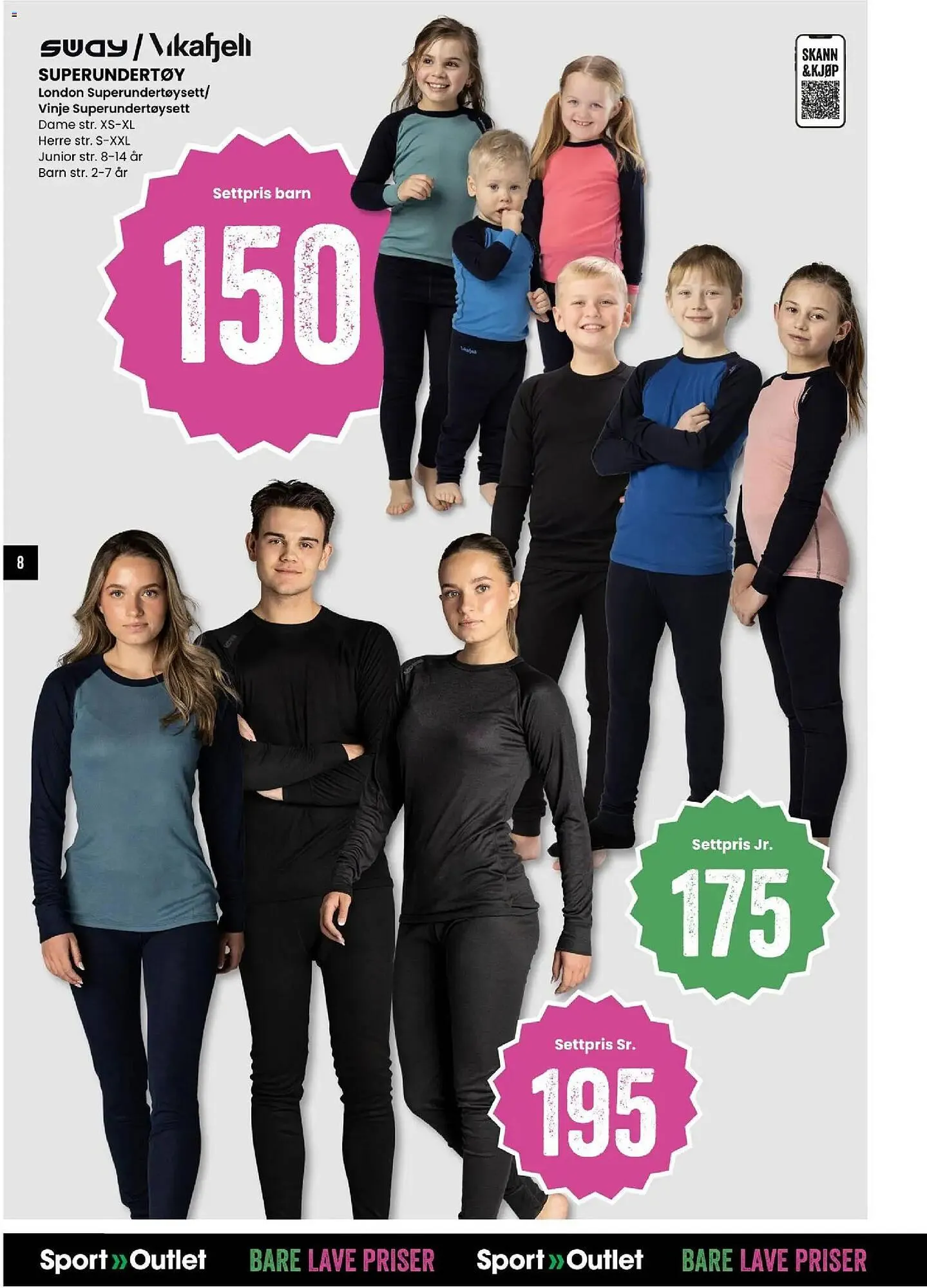 Sport Outlet kundeavis fra 10. mars til 22. mars 2026 - kundeavisside 8
