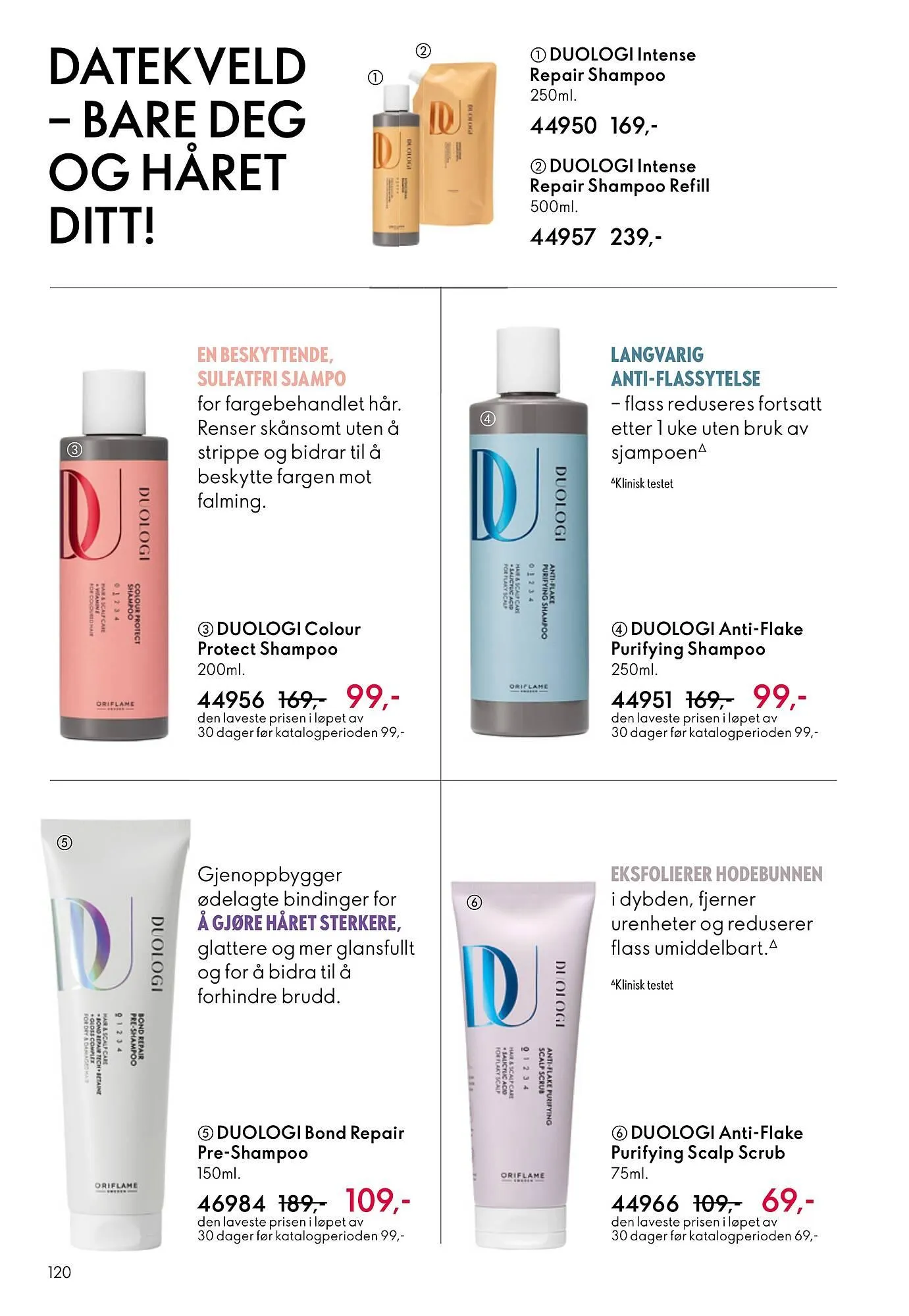 Oriflame katalog fra 1. april til 30. april 2026 - kundeavisside 120