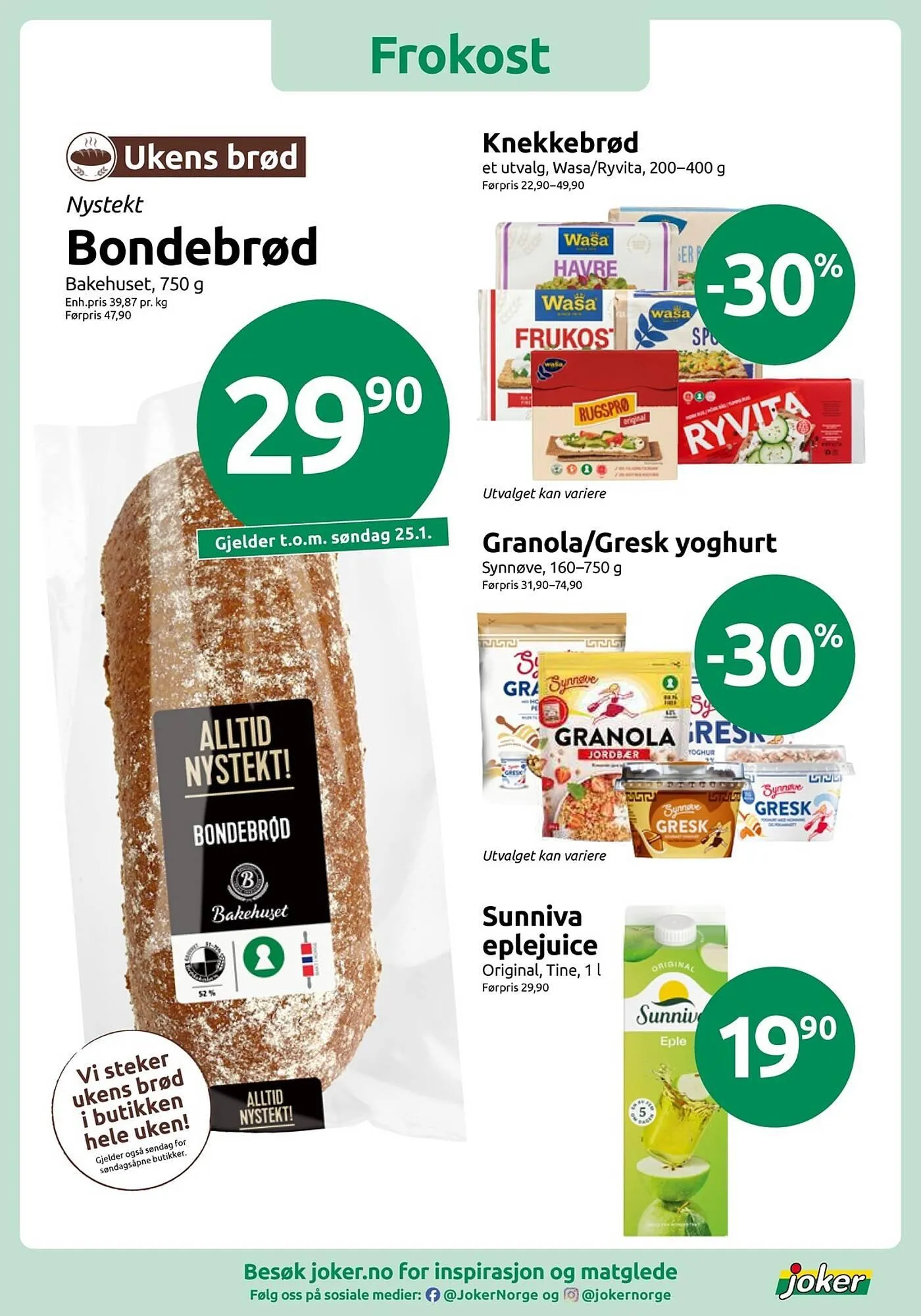 Joker kundeavis fra 13. januar til 25. januar 2026 - kundeavisside 4