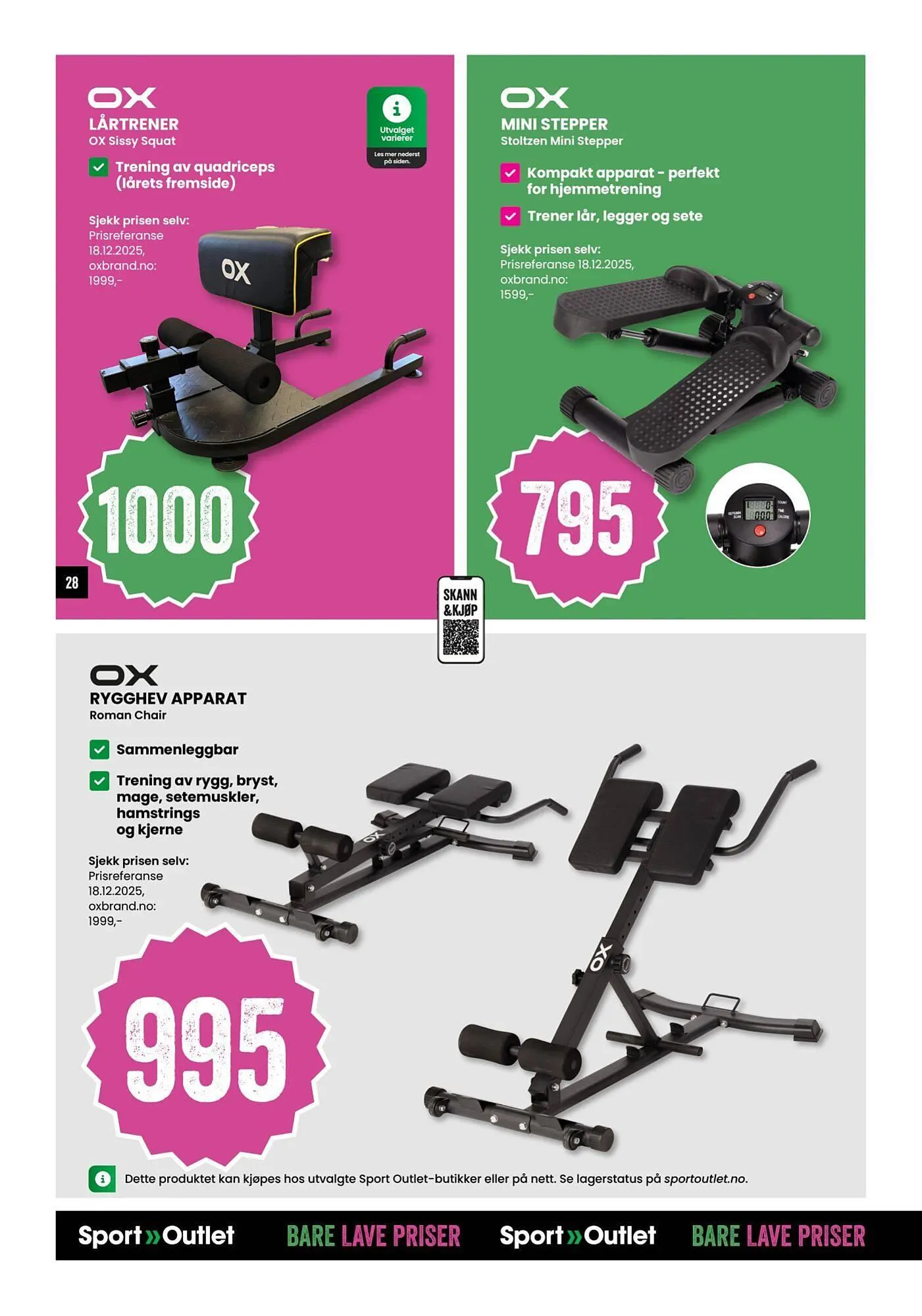 Sport Outlet kundeavis fra 14. januar til 2. februar 2026 - kundeavisside 28