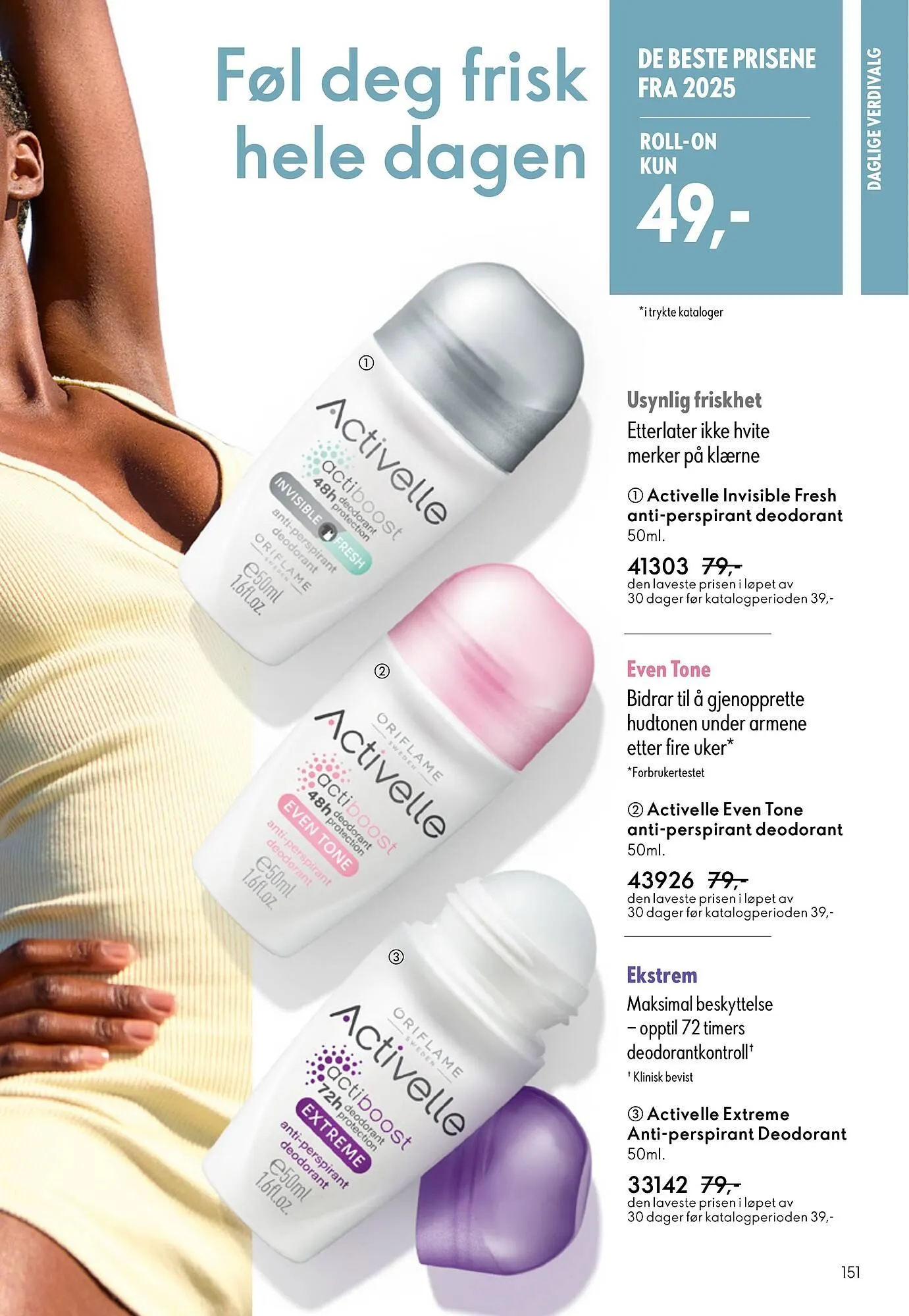 Oriflame katalog fra 31. desember til 27. januar 2026 - kundeavisside 151