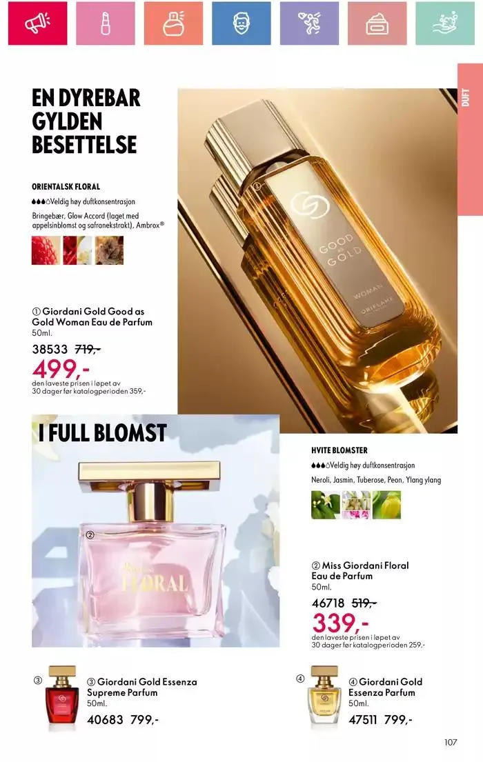 ORIFLAME Kundeavis fra 5. januar til 12. januar 2025 - kundeavisside 107