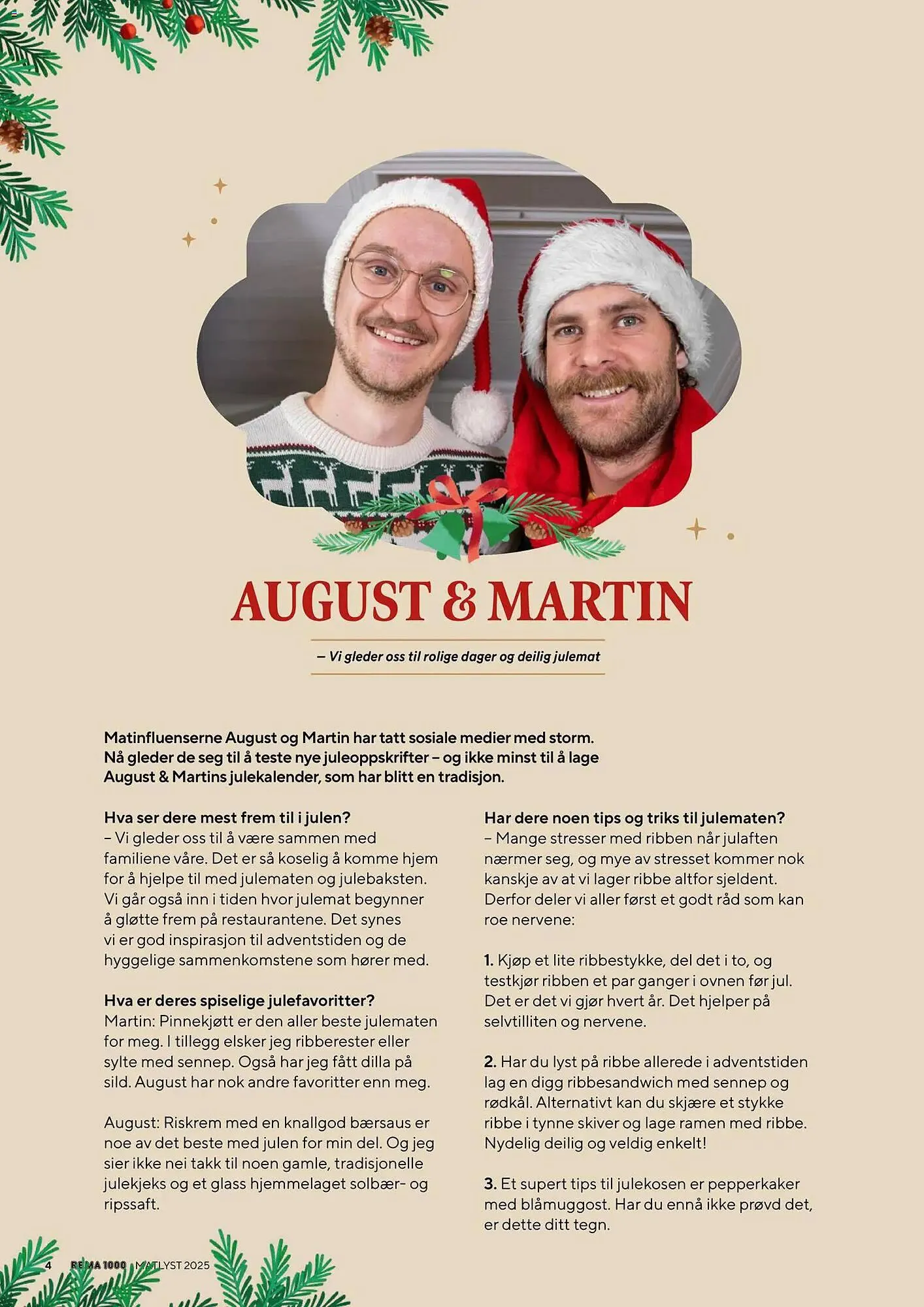 Rema 1000 kundeavis fra 11. november til 23. januar 2026 - kundeavisside 4