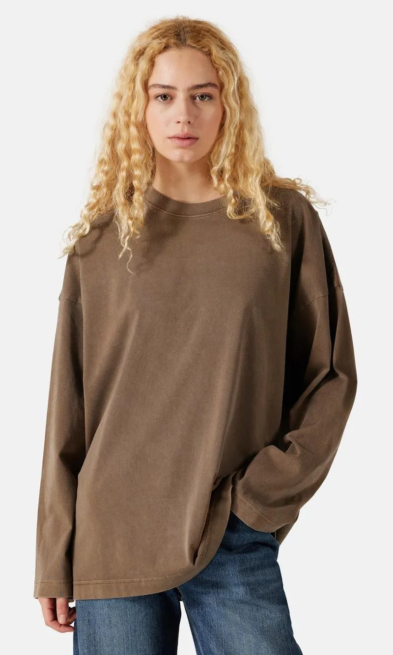 Washed Oversized langermet