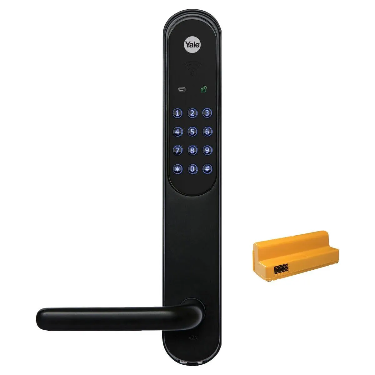 Yale Doorman Classic Home svart, elektrisk dørlås
