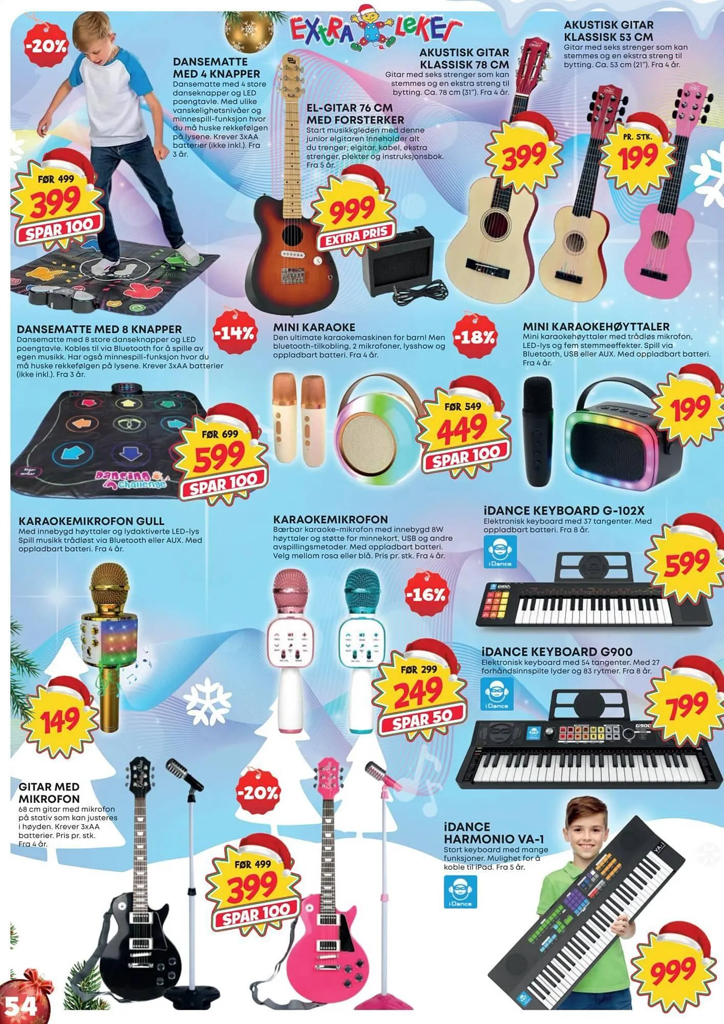 Extra Leker kundeavis fra 12. november til 24. desember 2025 - kundeavisside 54