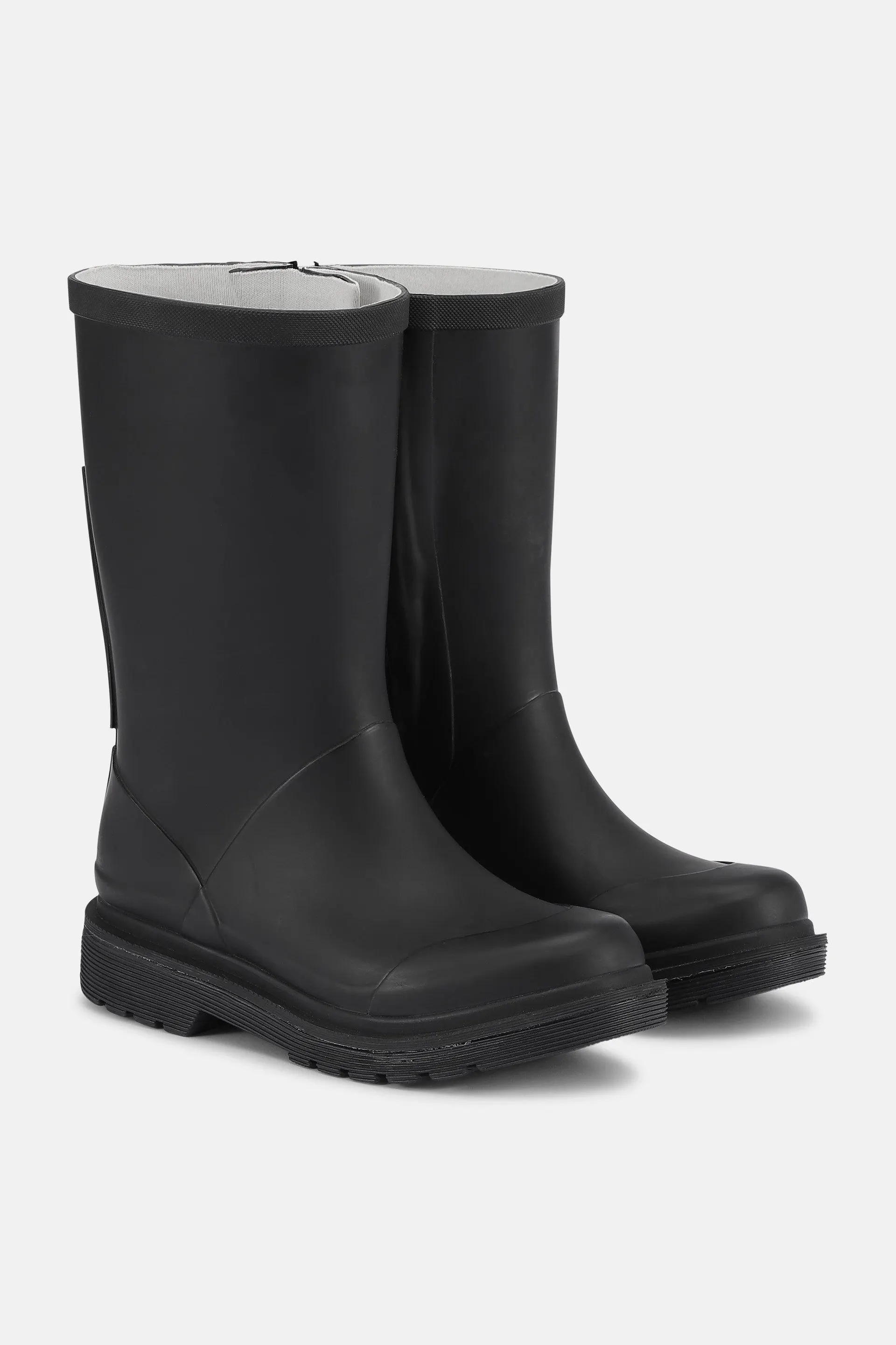 3/4 Rubber Boots - Black