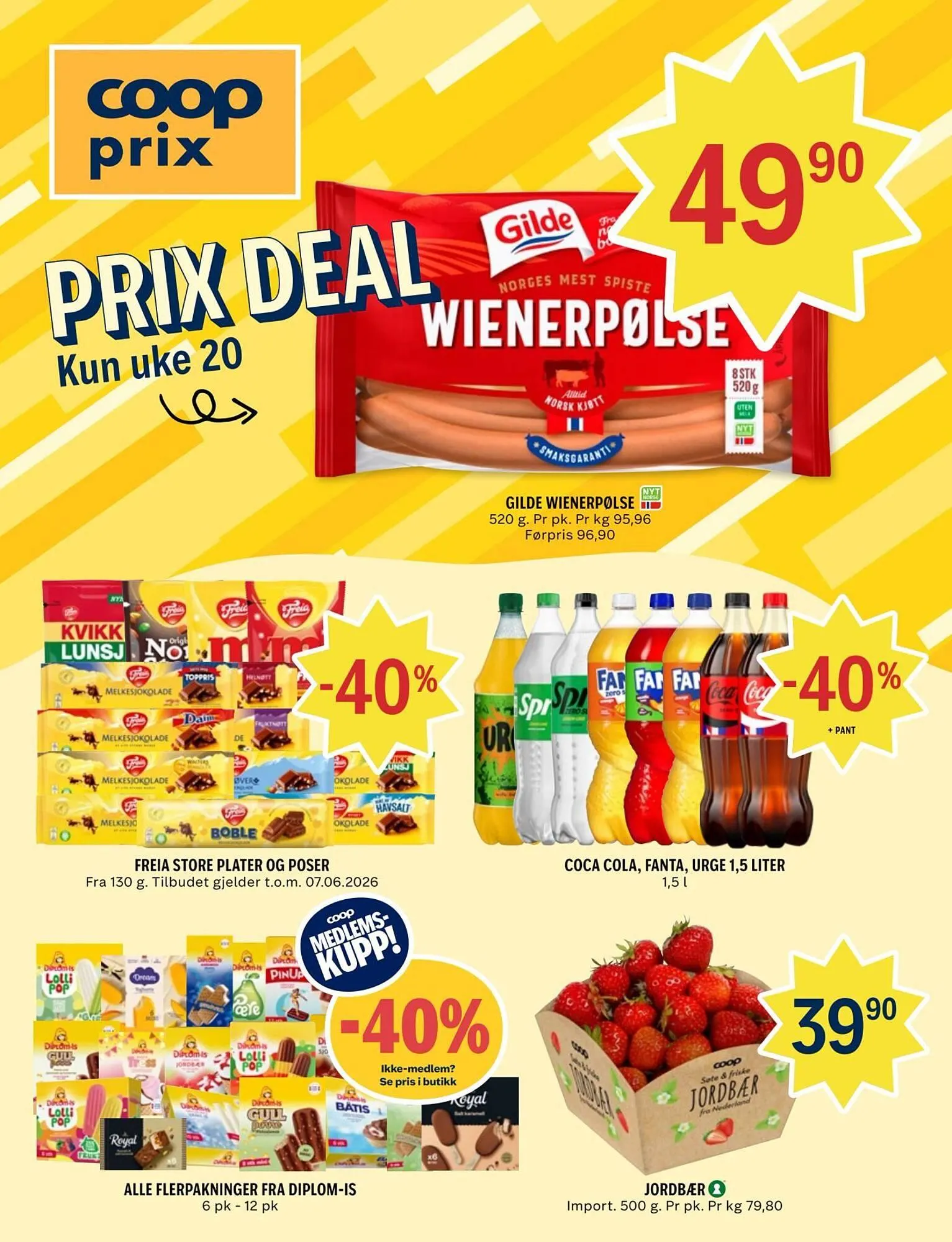 Coop Prix kundeavis fra 11. mai til 18. mai 2026 - kundeavisside 1