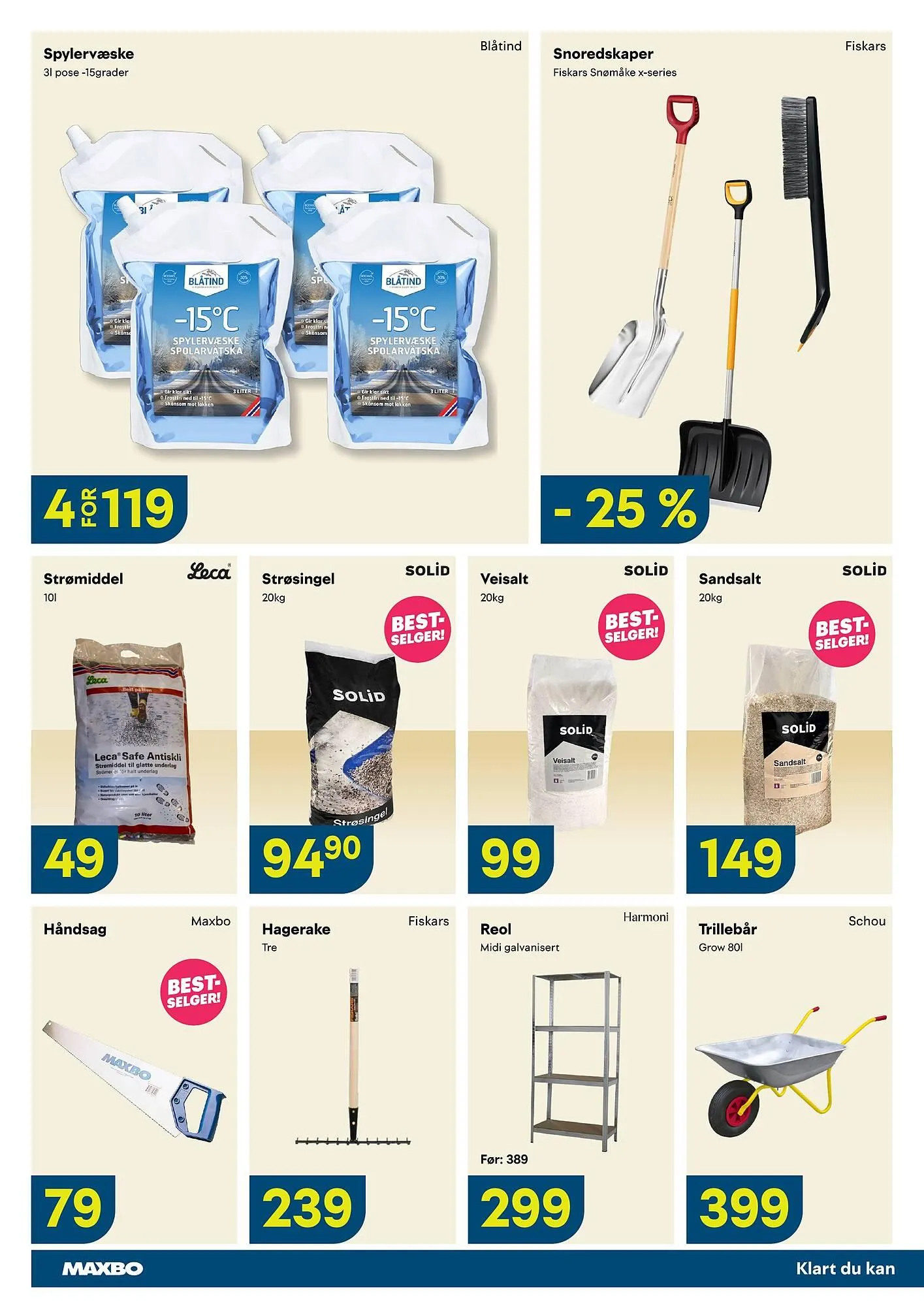 Maxbo kundeavis fra 9. mars til 7. april 2026 - kundeavisside 15