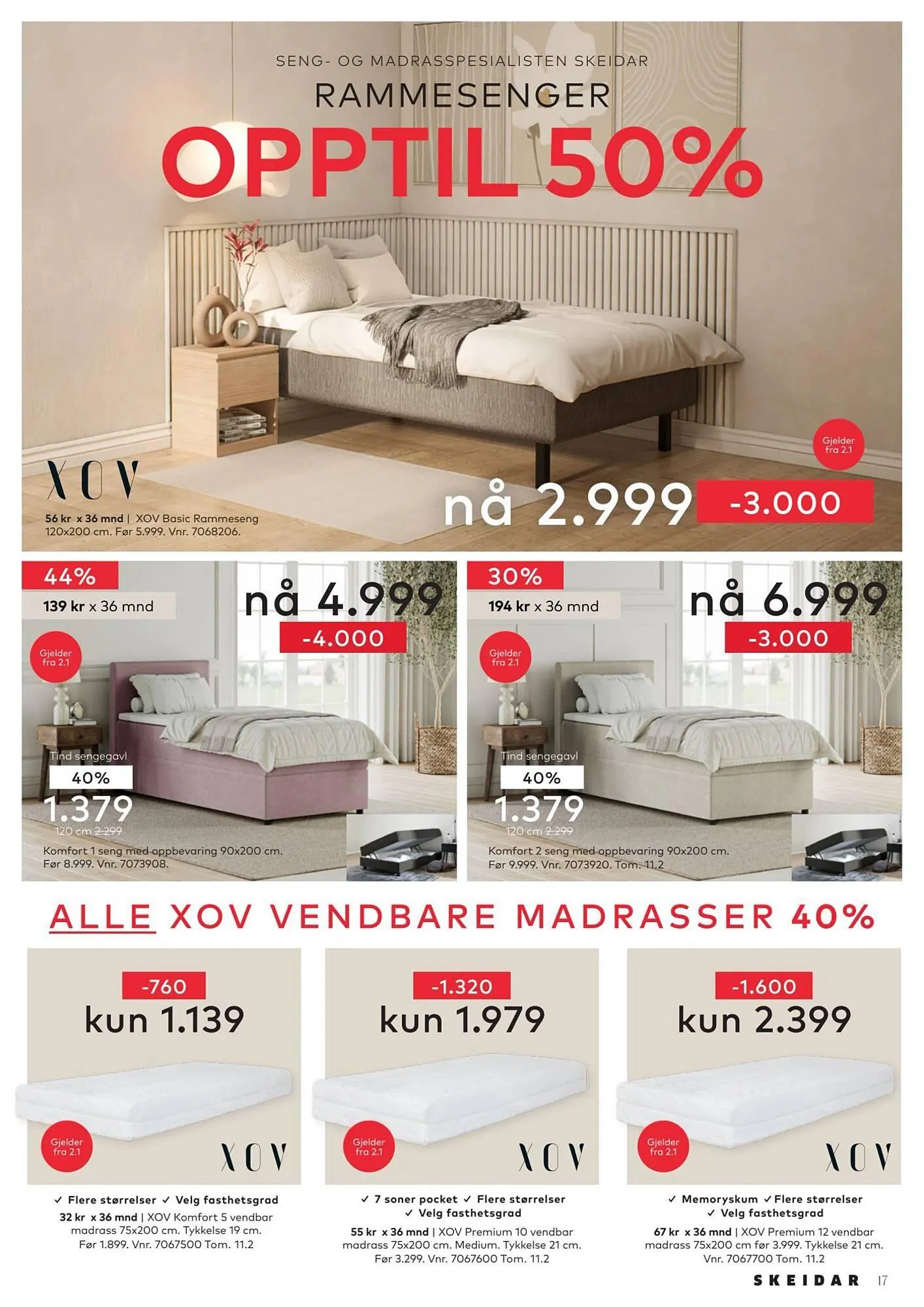 Skeidar kundeavis fra 30. desember til 2. januar 2026 - kundeavisside 17