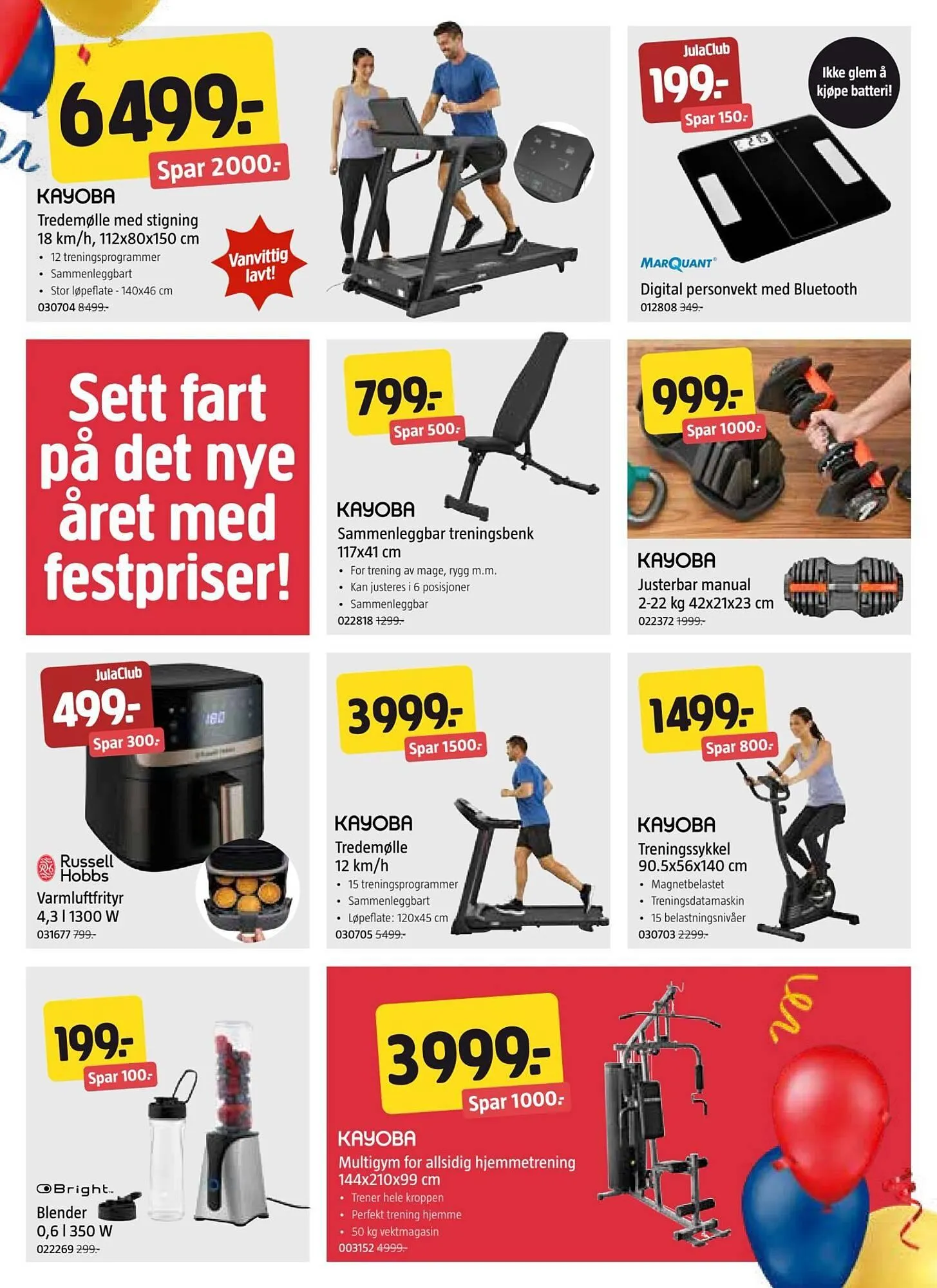 Jula kundeavis fra 30. desember til 15. januar 2026 - kundeavisside 6