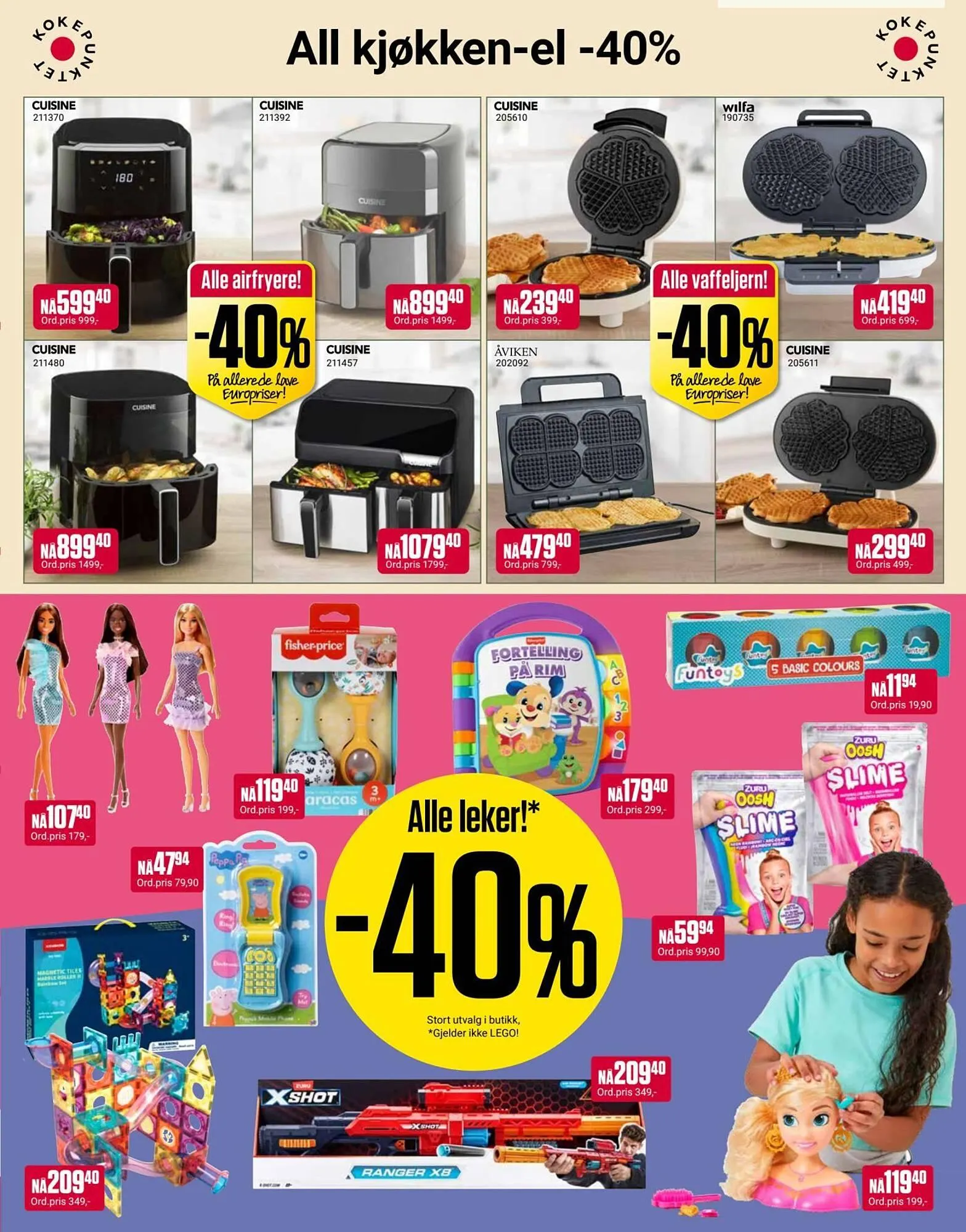 Europris kundeavis fra 2. januar til 4. januar 2026 - kundeavisside 3