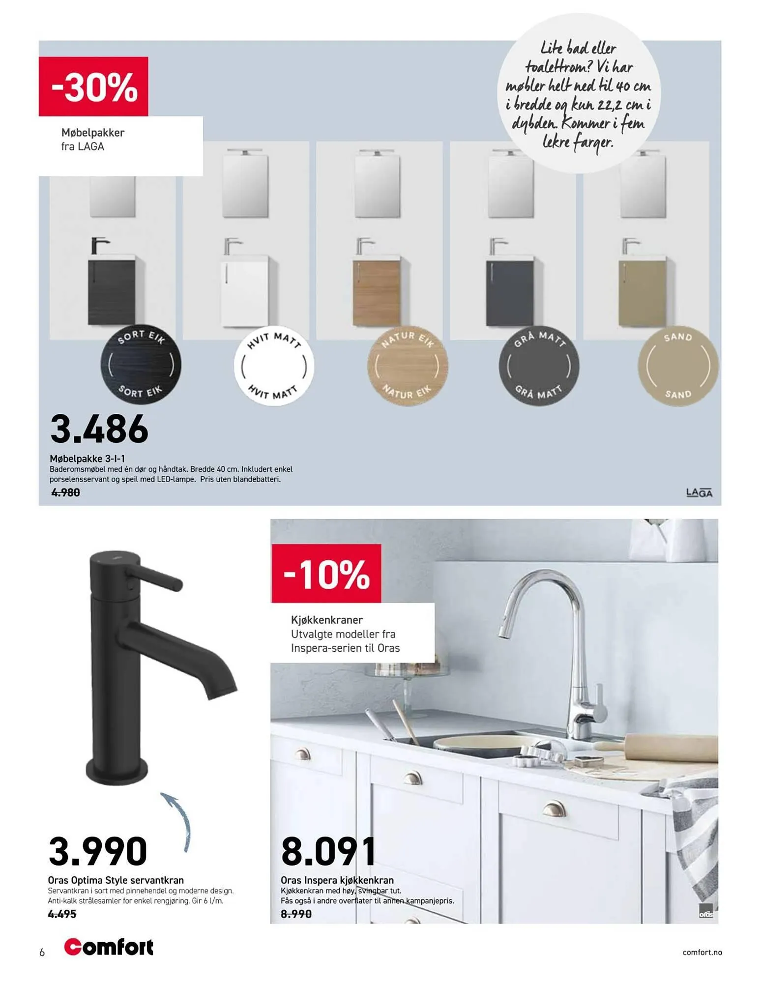Comfort kundeavis fra 29. oktober til 16. november 2025 - kundeavisside 6